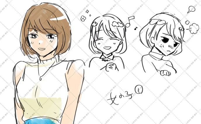 イラストレーター、デザイナー、タイトルロゴ