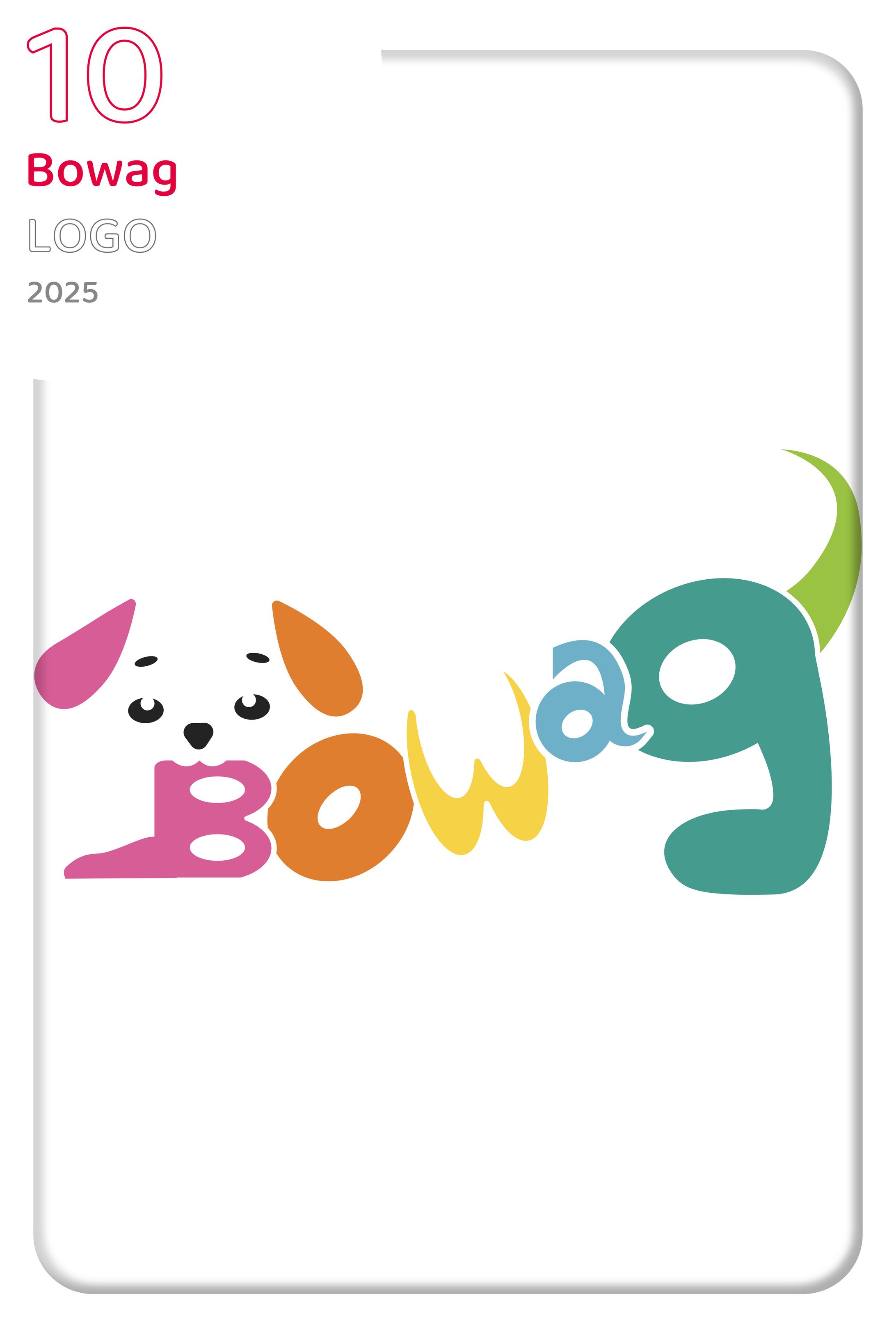 [授業課題]架空ドッグラン「Bowag」ロゴ-1