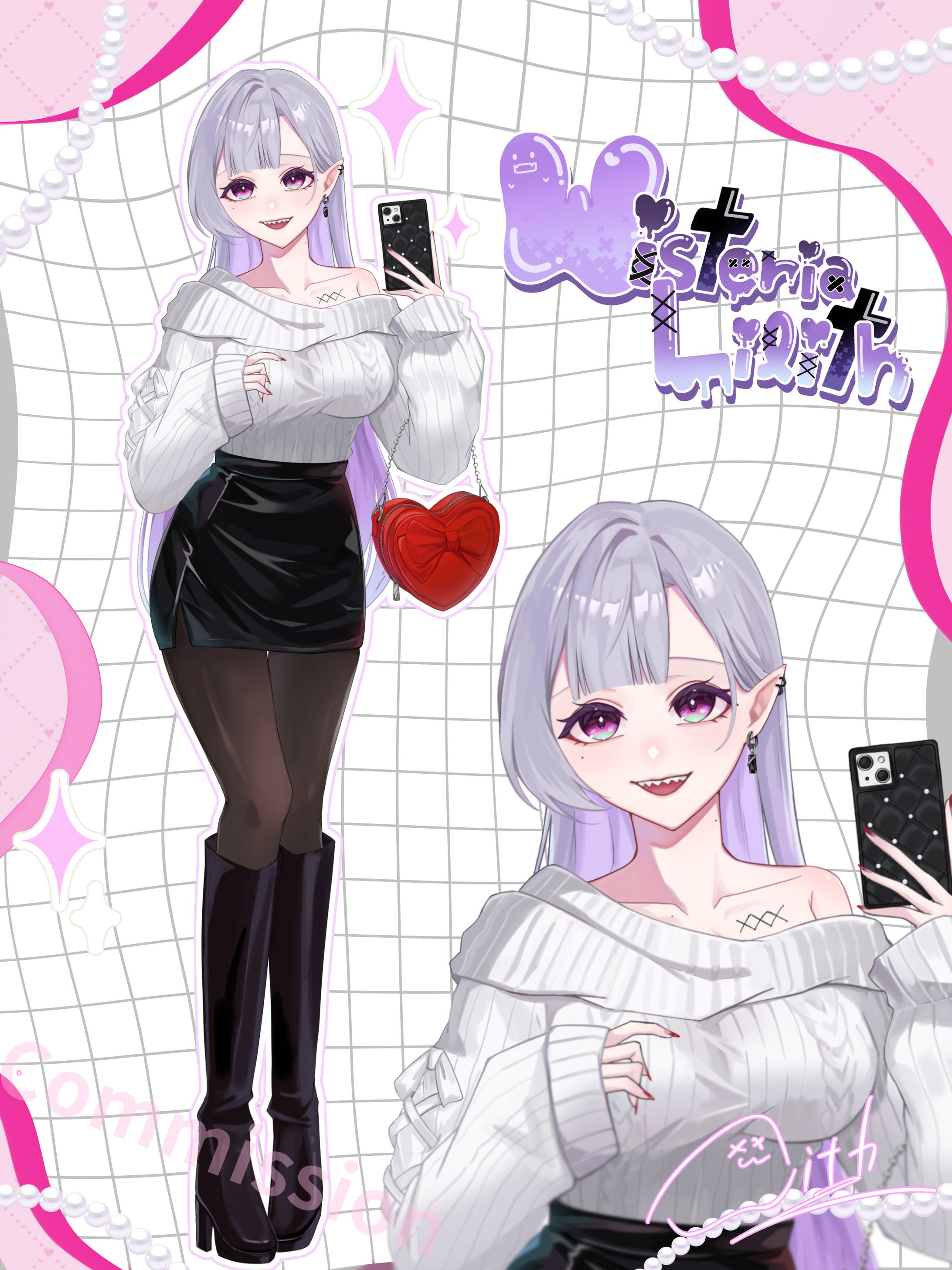 立ち絵・衣装デザイン/ウィスタリア・リリス-1