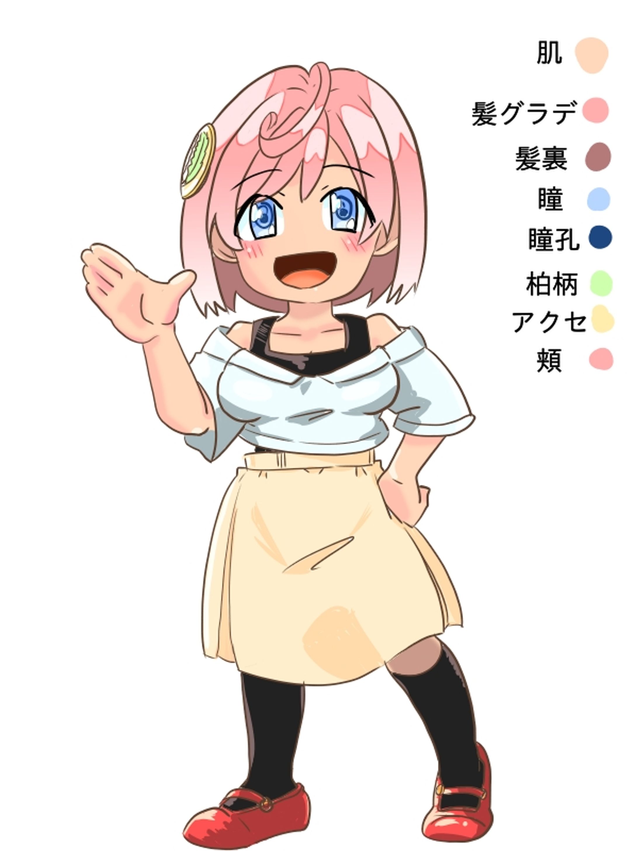 キャラクターデザイン4頭身-1