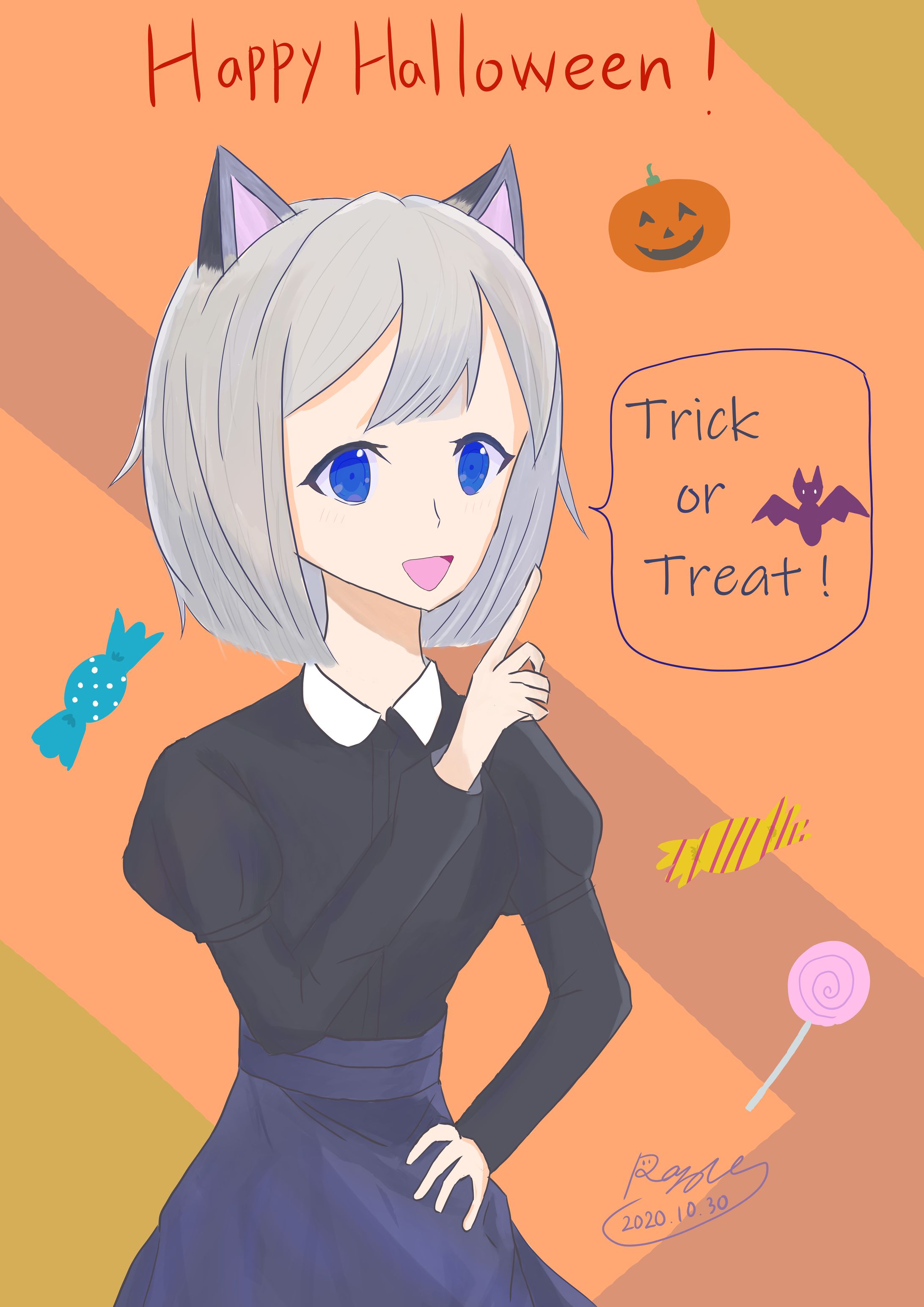 Trick or Treat　猫耳シャルロッタ-1