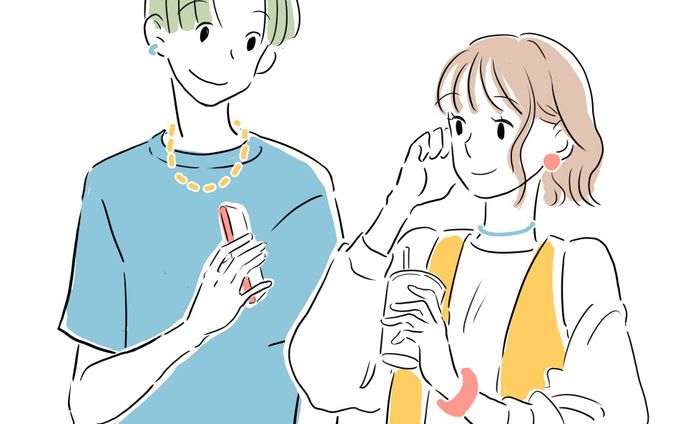 シンプルな線のイラスト