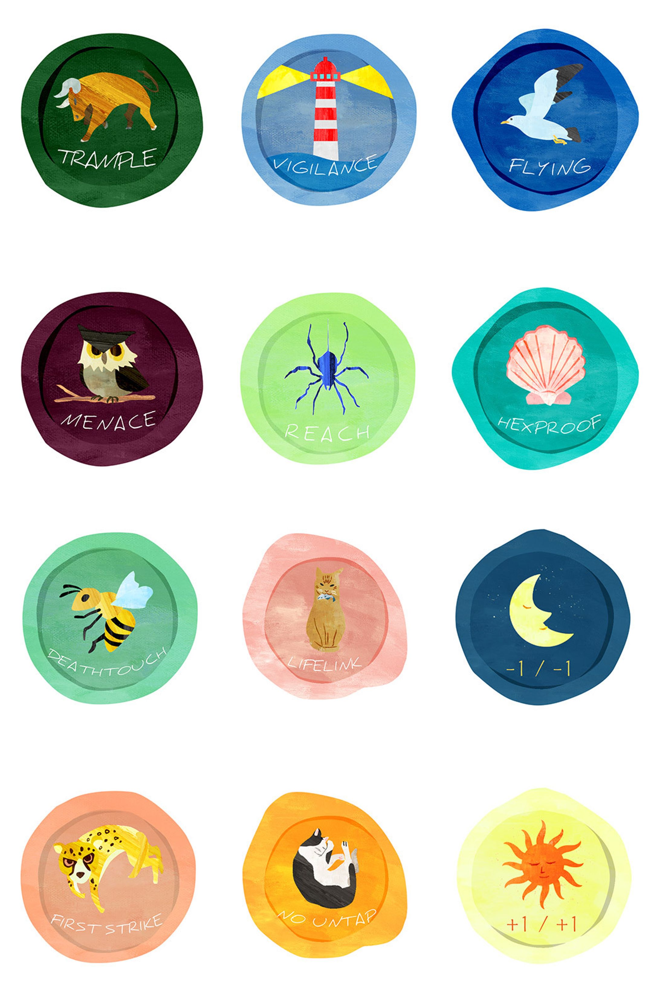 ゲーム用アクリルチップ-1