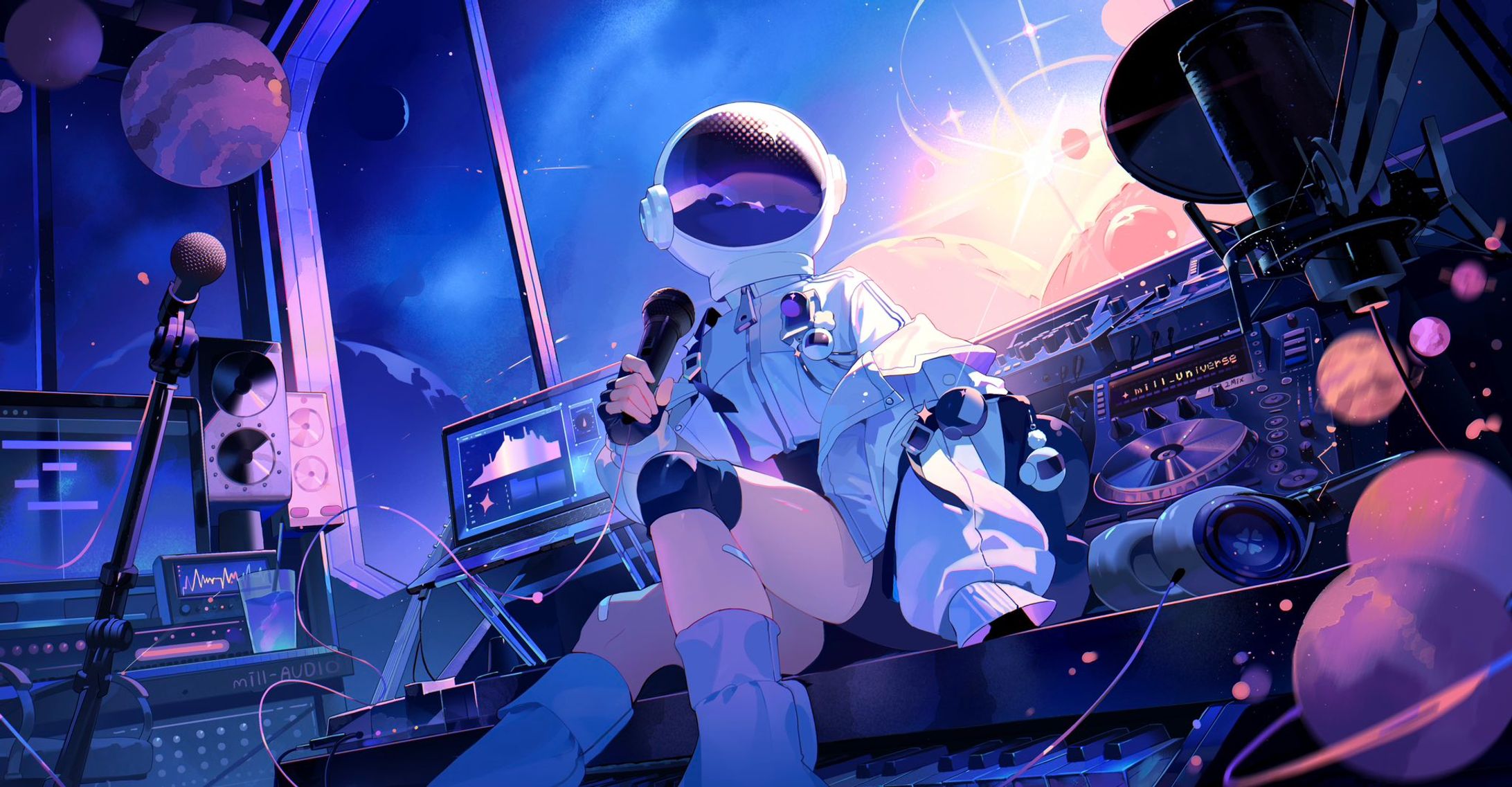 mill様 -「Universe」MVイラスト-1