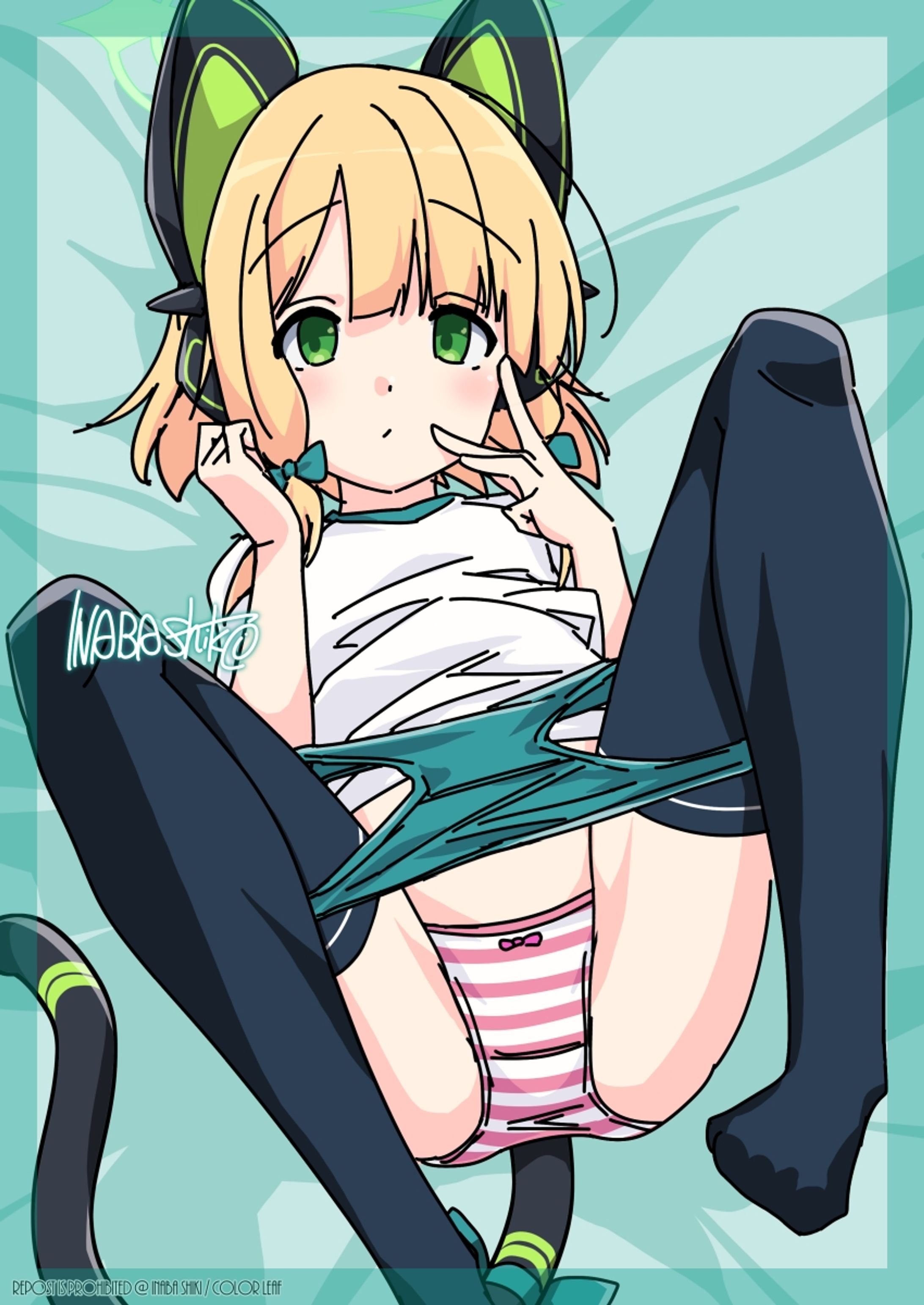 ブルマ「才羽ミドリ(ブルアカ)」240413ラフ-1