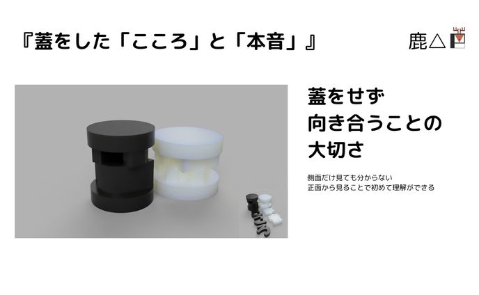 『蓋をした「こころ」と「本音」』