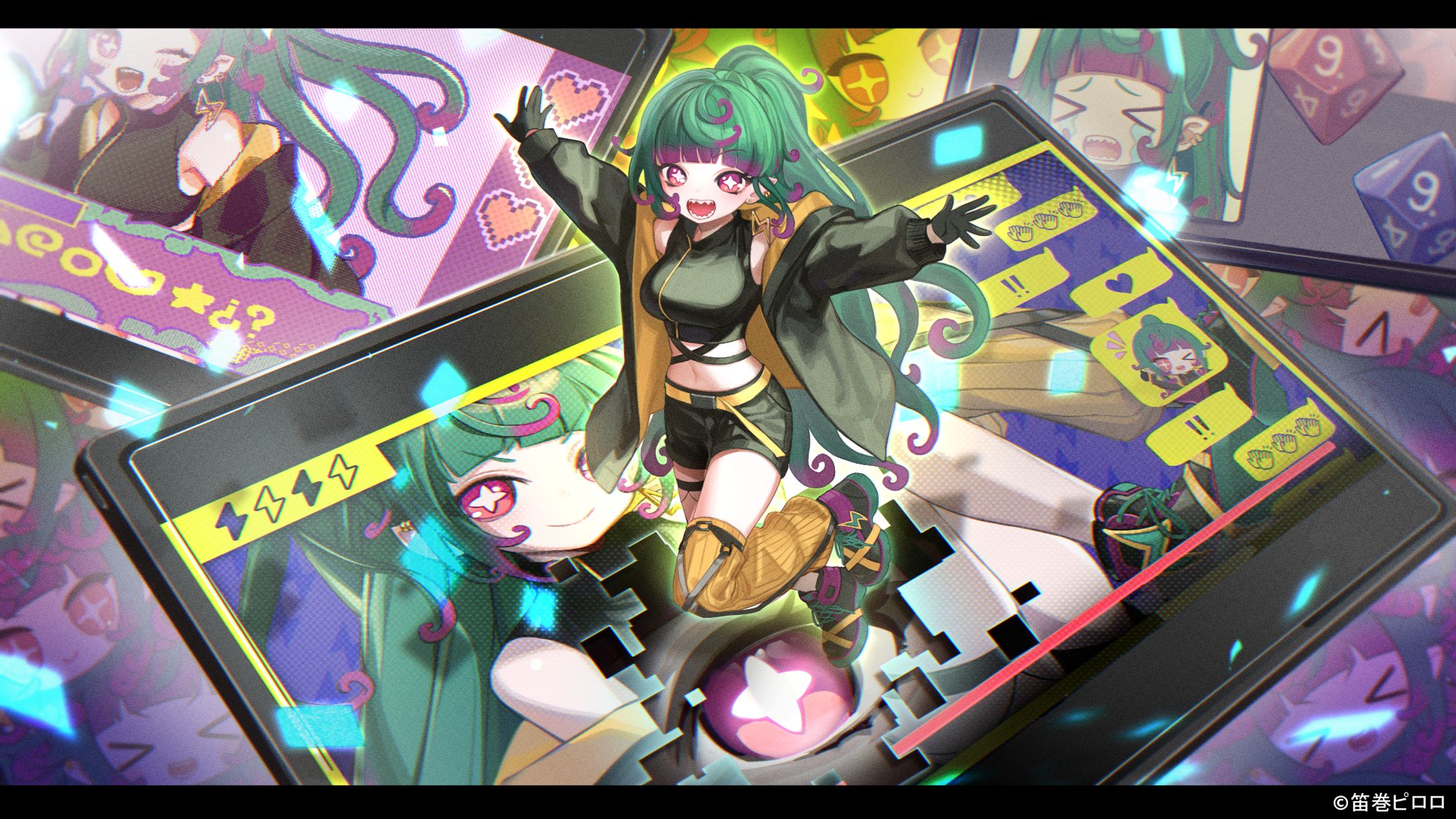 vtuber 笛巻ピロロ キービジュアル-1