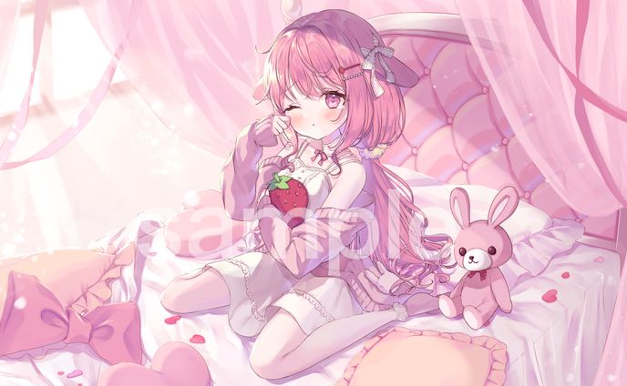 ご依頼イラスト(+背景)