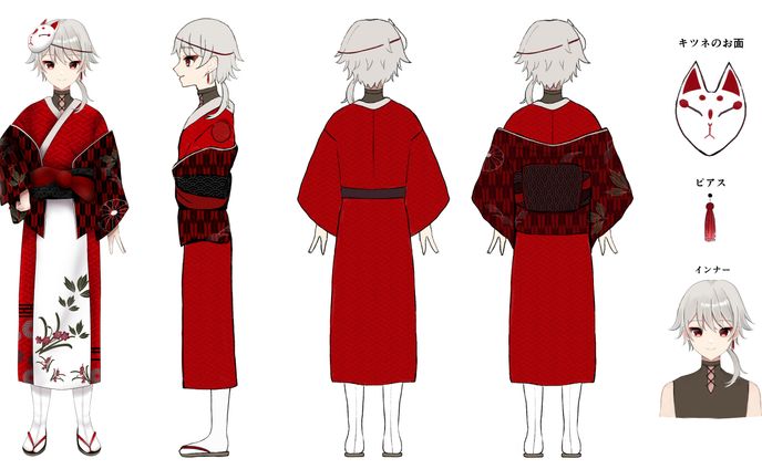 睦月ロア様 三面図