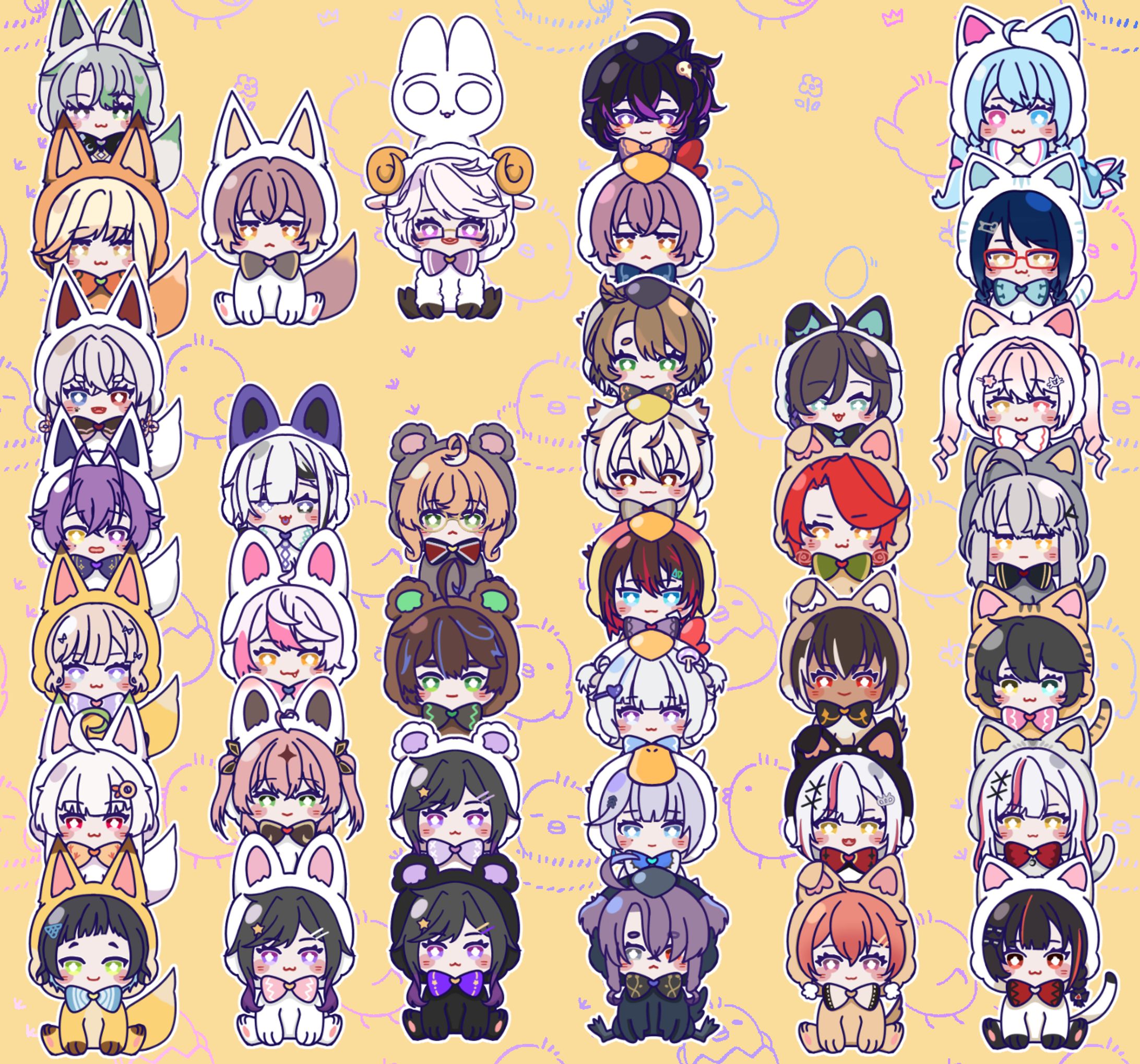 かわいい動物の着ぐるみ-1