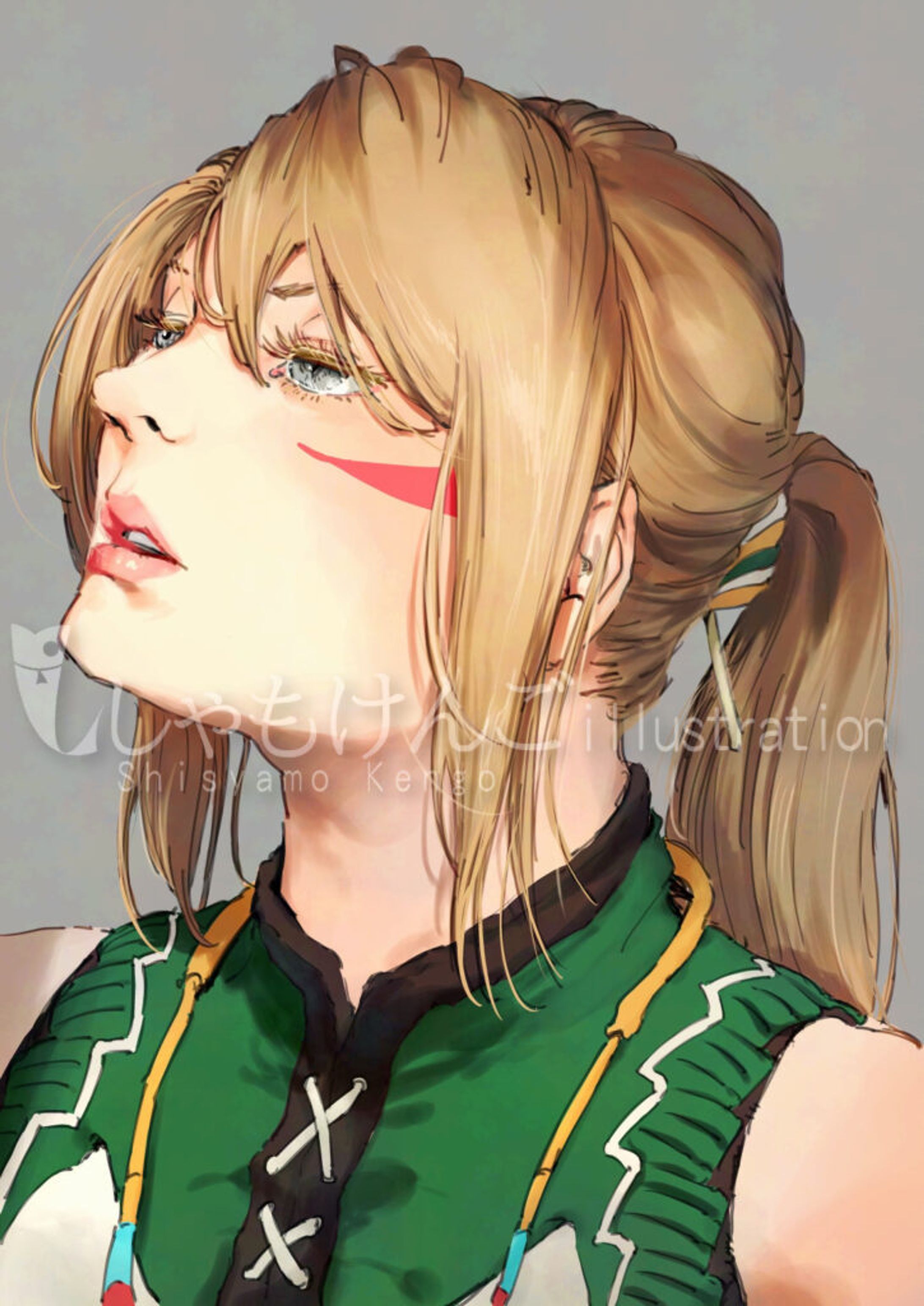 My主人公「シシャモ」設定画-1