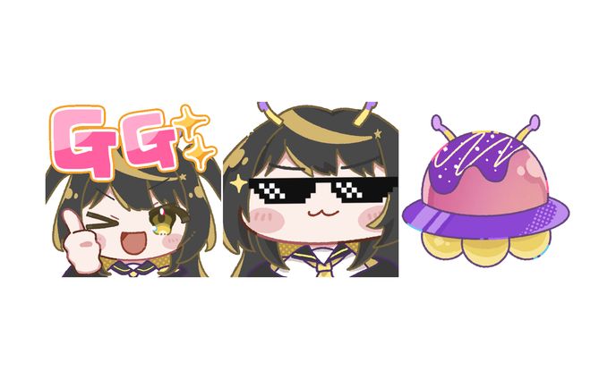 スタンプ風　薄暮夕様