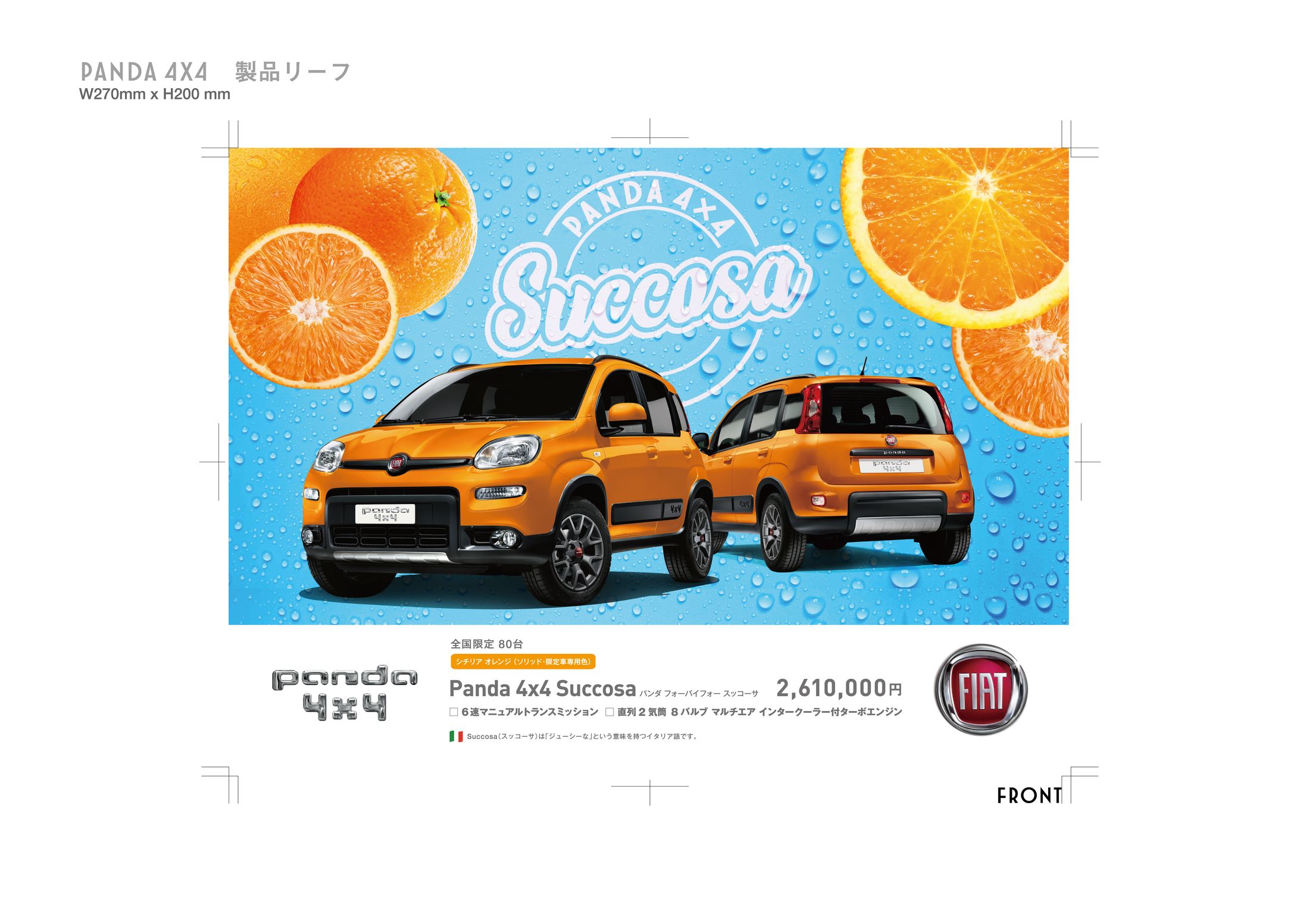 PANDA 4X4 Succosa Leaflet -1