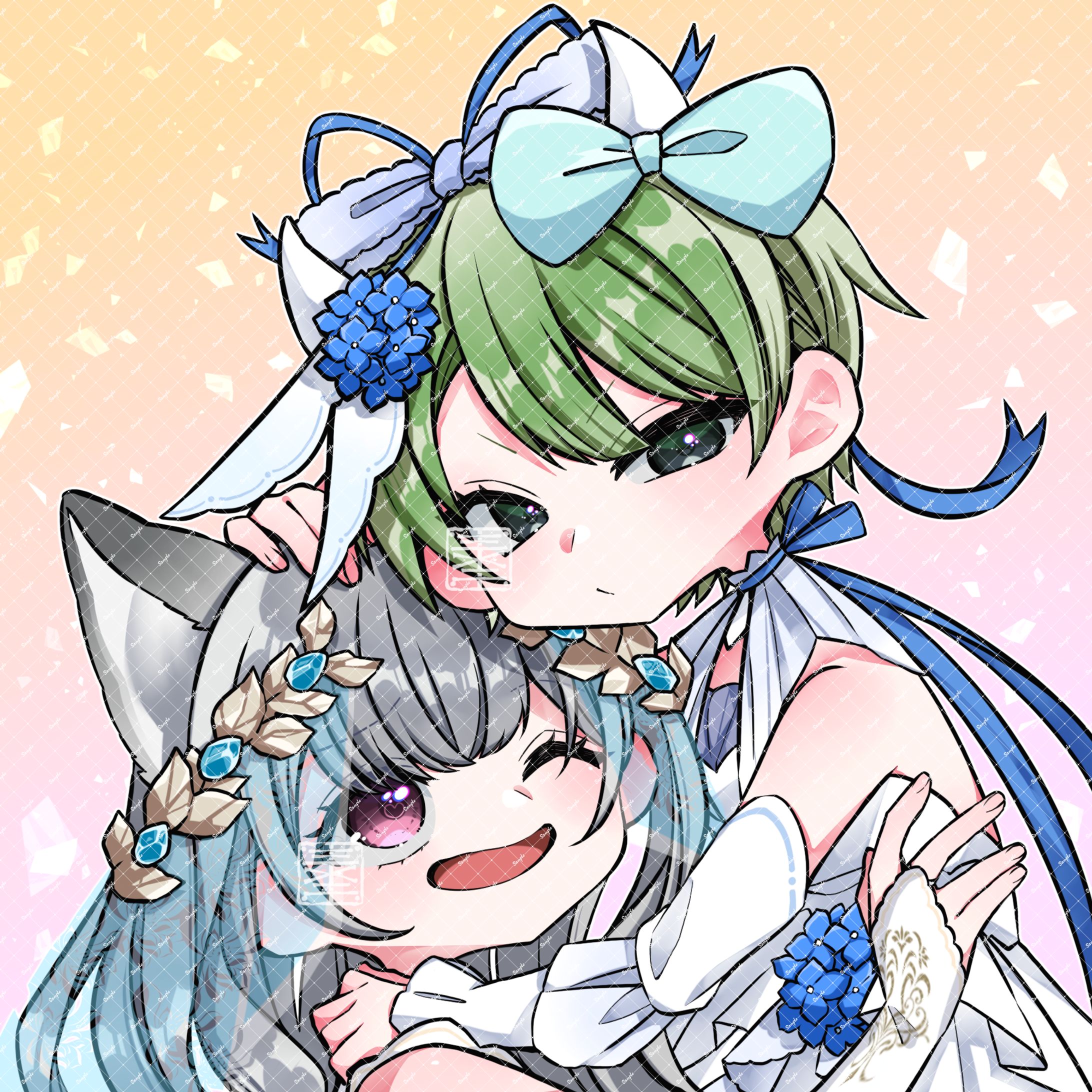 【work】恋桜苺様【アイコンイラスト】-1