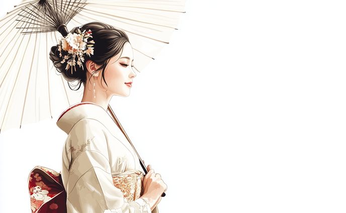 着物の女性②