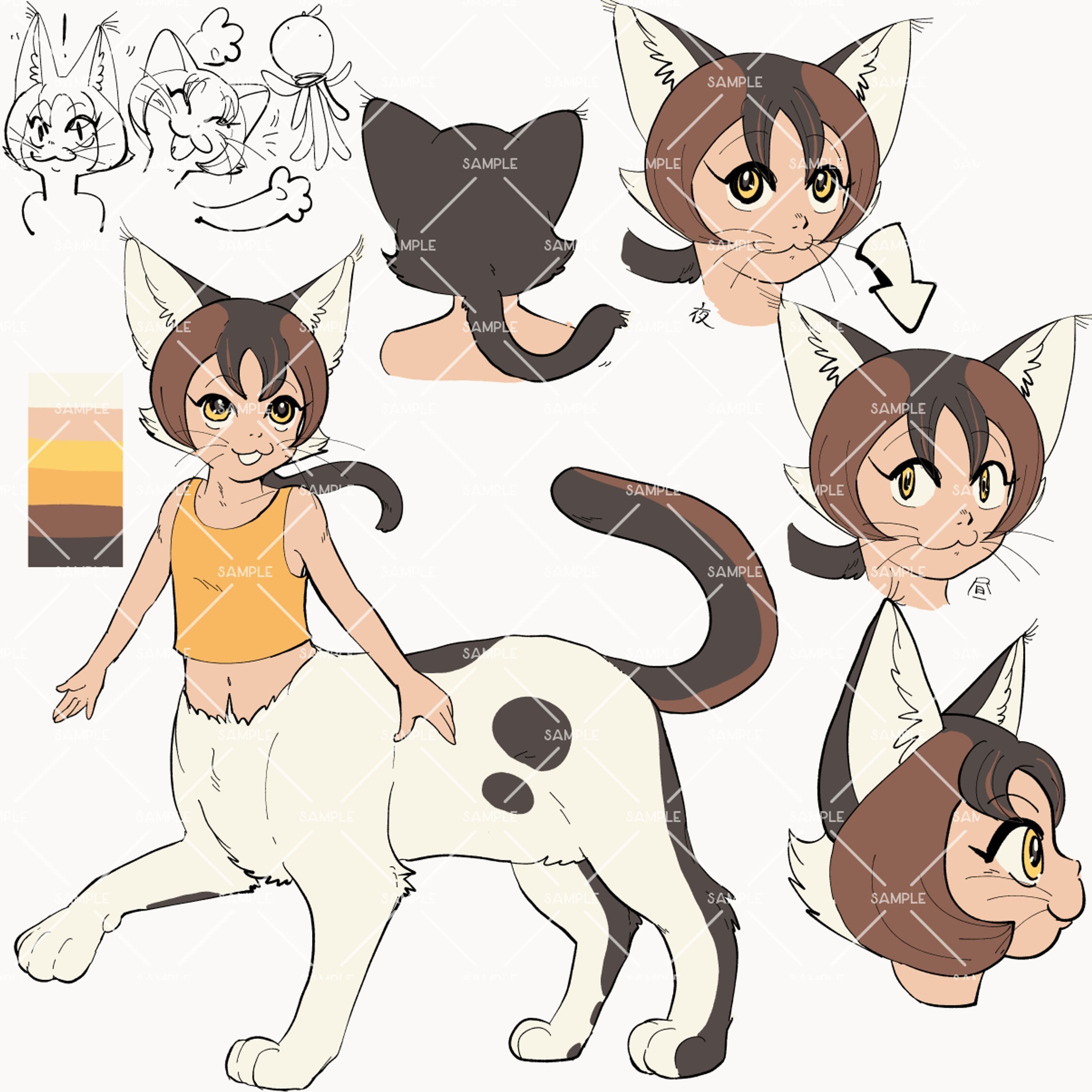 半獣化キャラクターデザイン(2023)-1