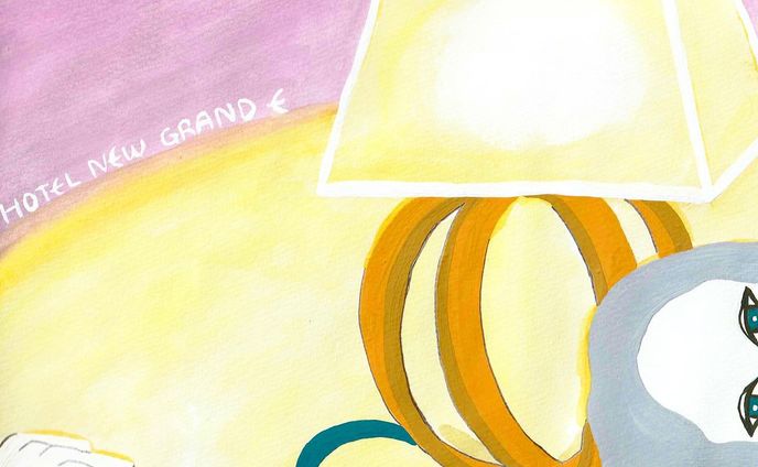 ー
Turn On The Light 💡 2
Hotel New Grand 

#yokohama #classichotel #lampshadedesign #eyemakeuplook #lightingdecor #interiorstyling #illustratorlife #watercolourpainting #worksonpaper #ニューグランドホテル横浜 #ホテルニューグランド #ランプシェード #イラストレーター #アートポスター #横浜 #港 #暮らしを愉しむ #水彩画イラスト #アクリル画 #ギャラリー #雑誌 #休日の過ごし方 #ファッションイラストレーション