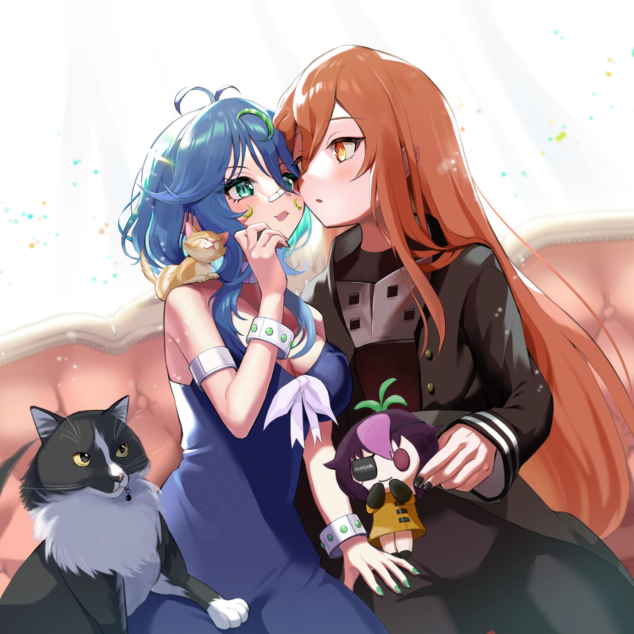 【ご依頼】Commission: VTuber guppy and carius-1