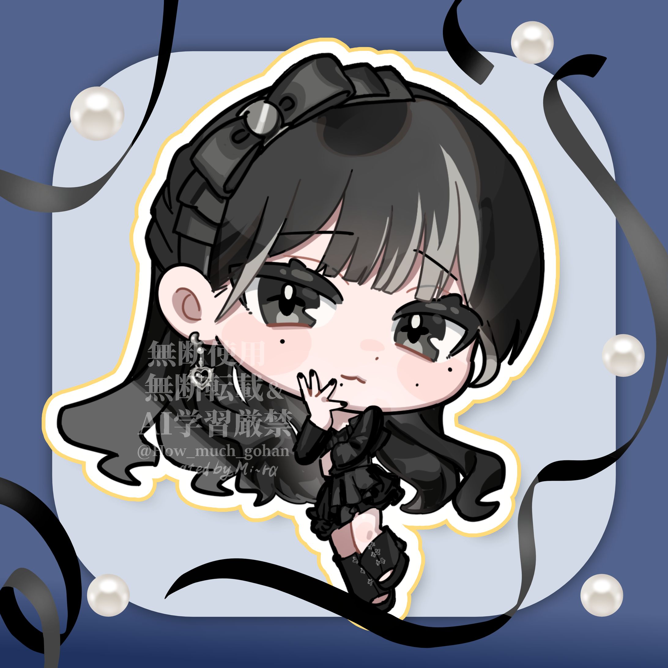 【NORA様】グッズ等身ミニキャラクター-1