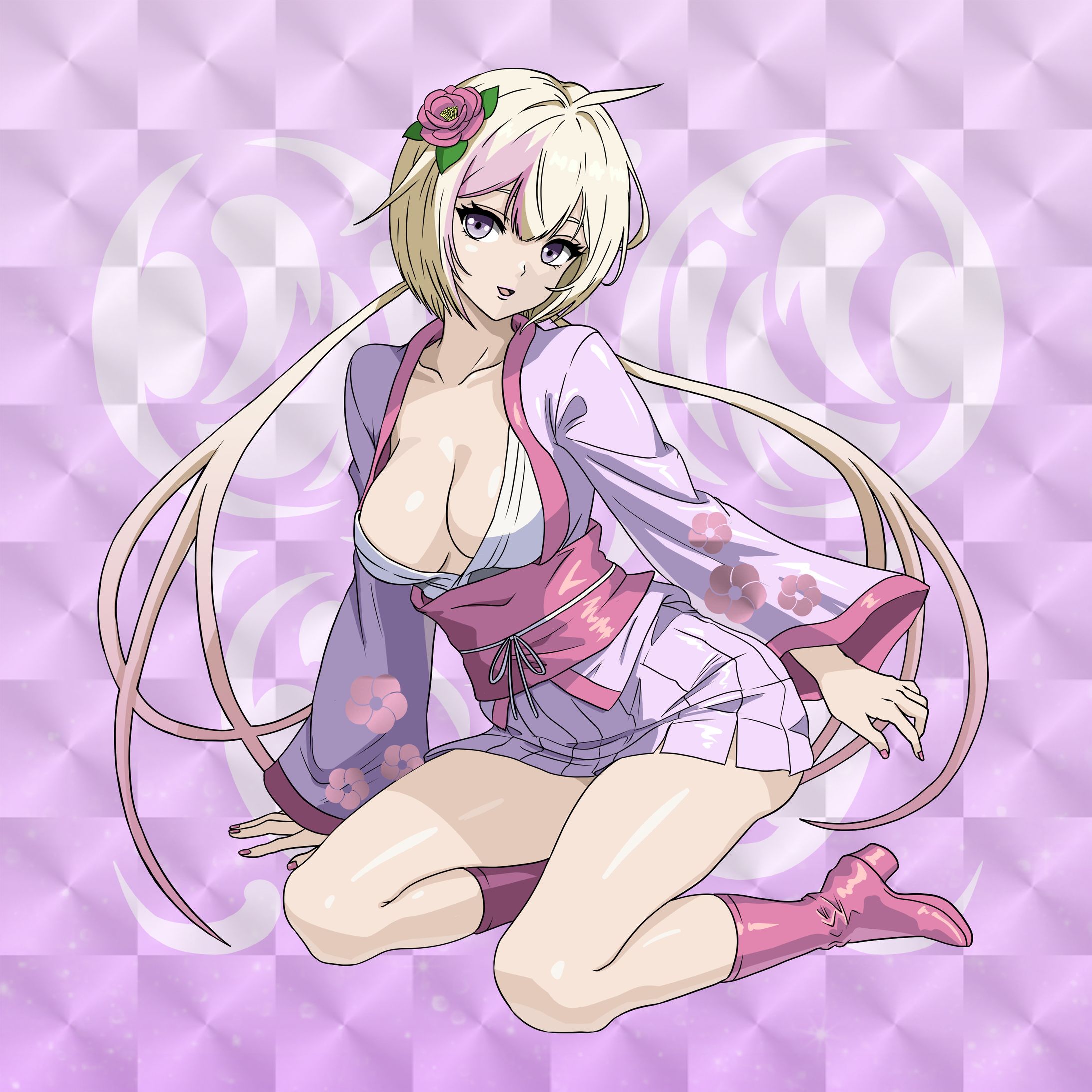 悶絶シールコレクション 東京ラヴドール sticker【type:R KIMONO STYLE】3種セット-1