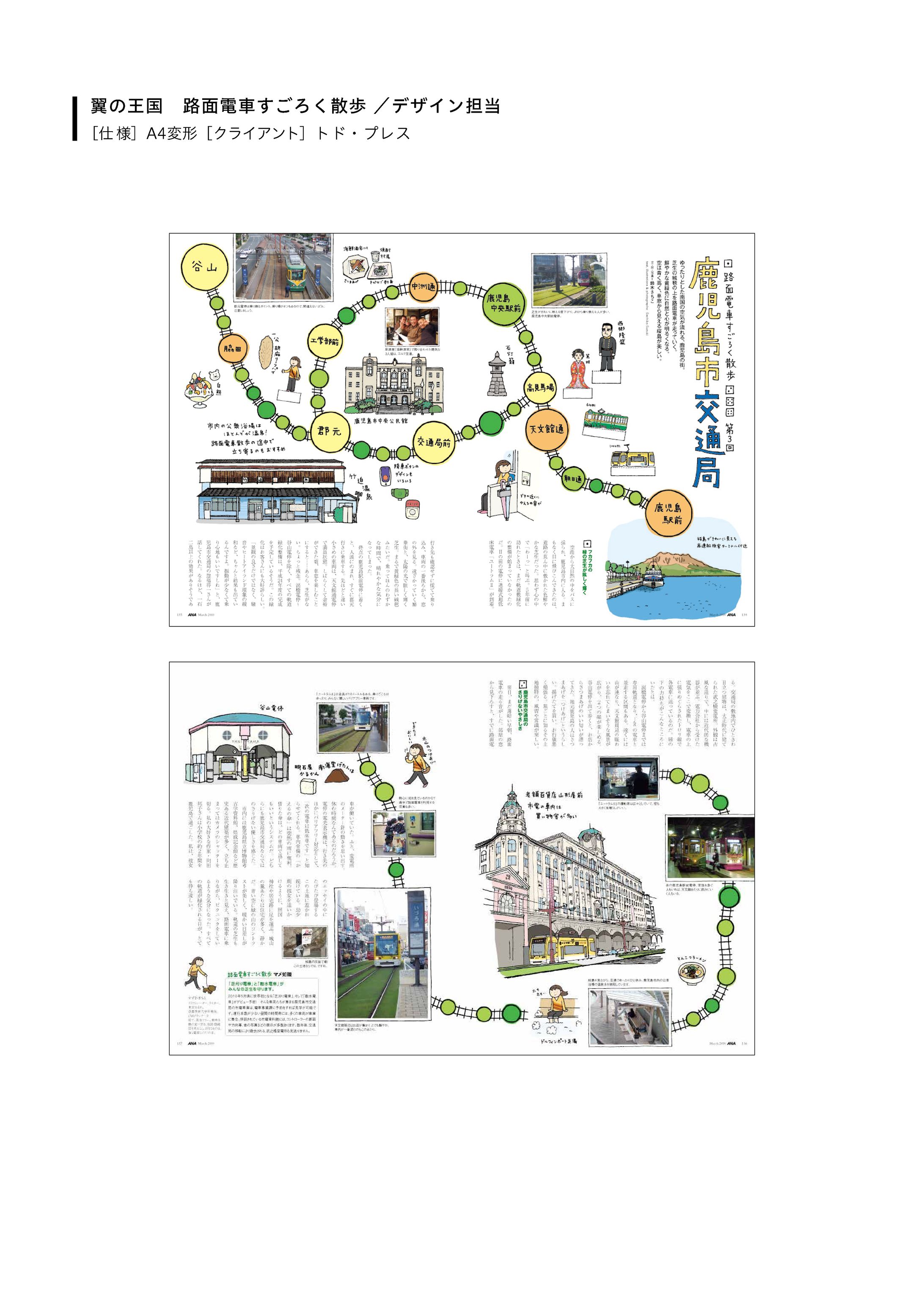 翼の王国　路面電車すごろく散歩-1