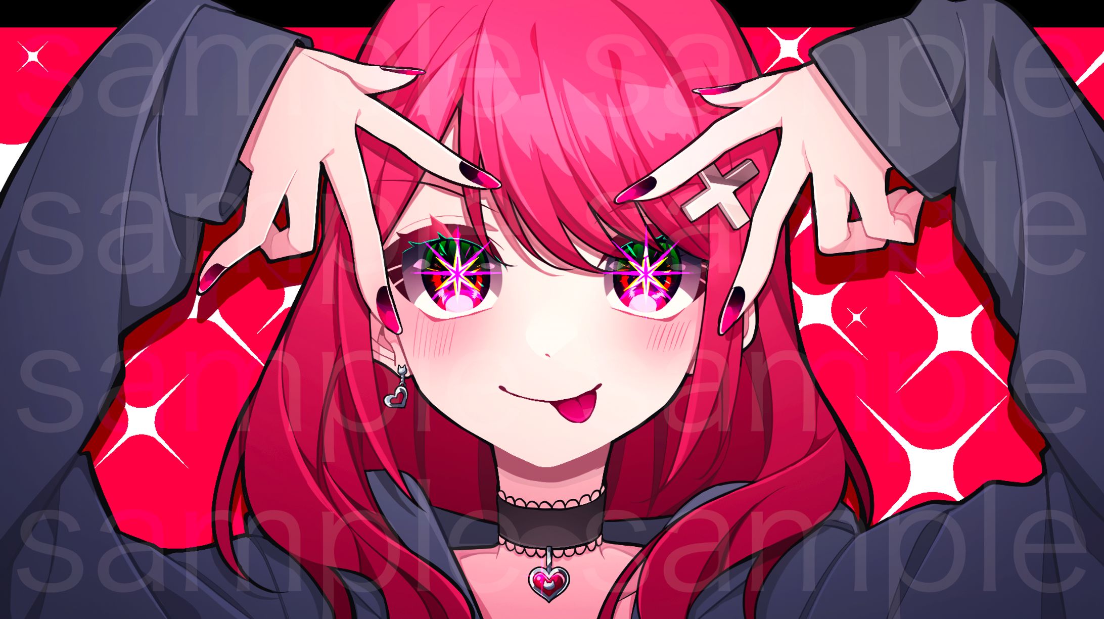 【work】しっぽ様「アイドル」サムネイラスト-1