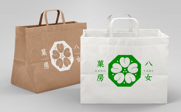 【制作実績】和菓子店ロゴデザイン