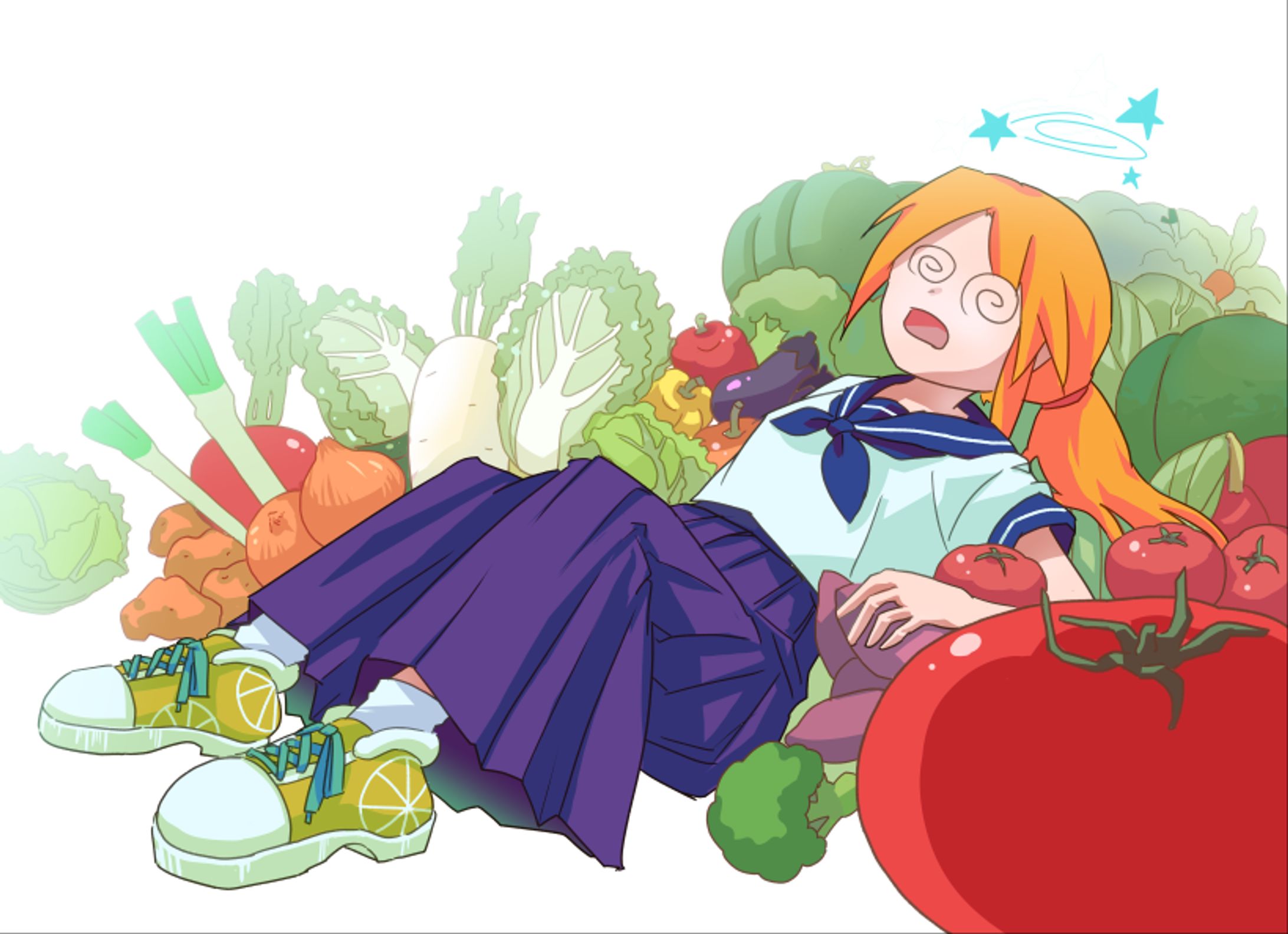 おやさい天国ぷち　あらすじ画-1