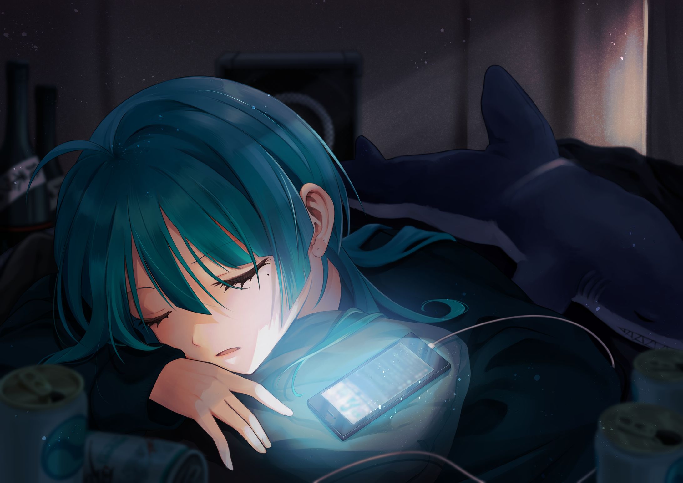 【work】ポストカードイラスト　VTuber様-1
