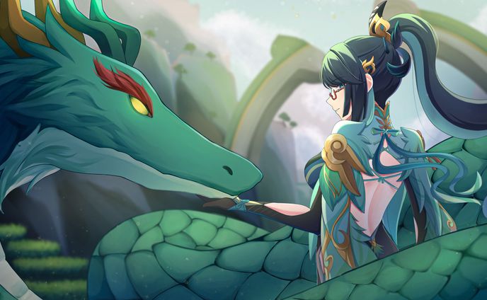 Genshin Impact Xianyun Fanart