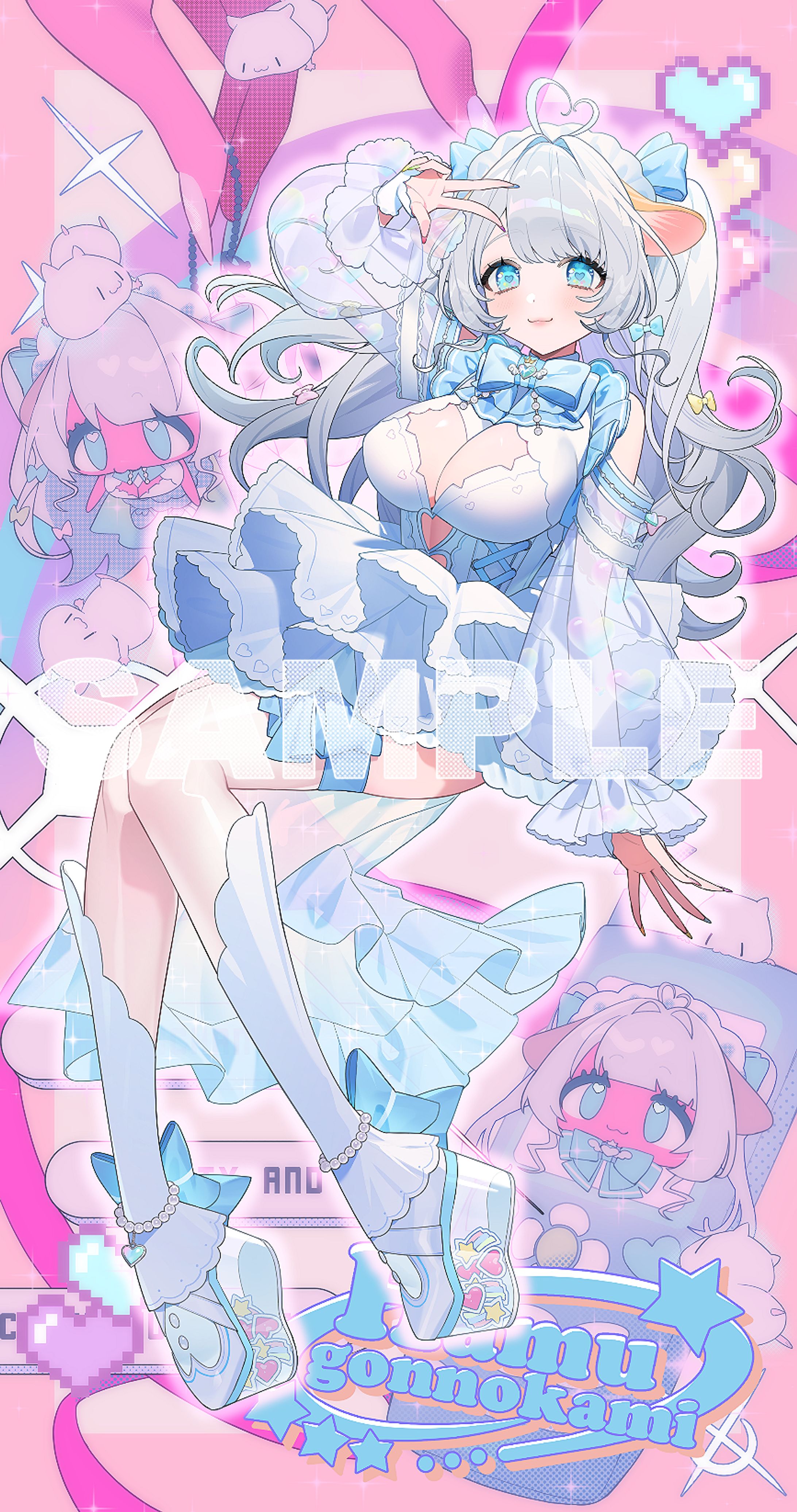 権守はむ様　live2D衣装お写真-1