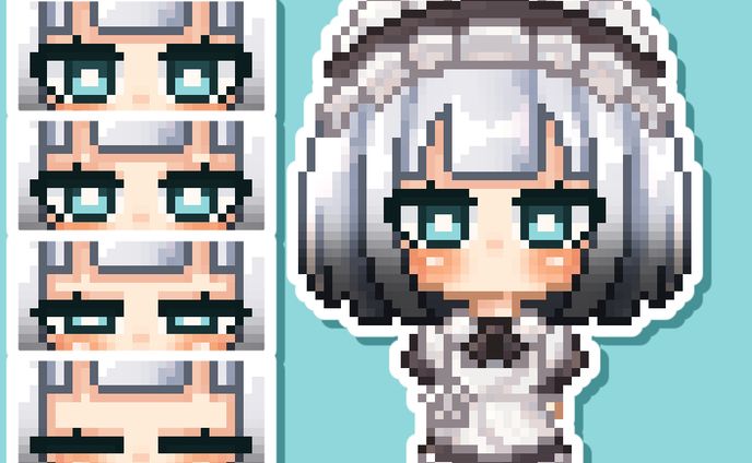 GIFドット絵-無夢 ねむこ-