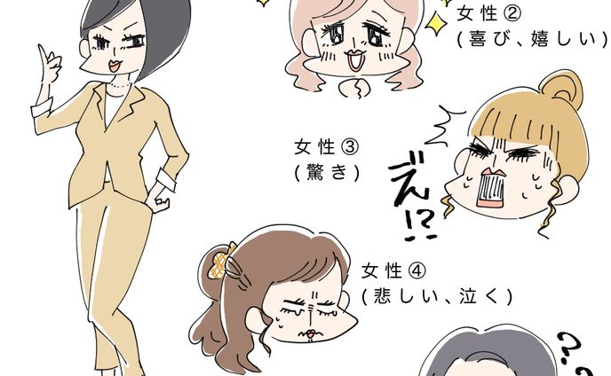 人物コミカルタッチ