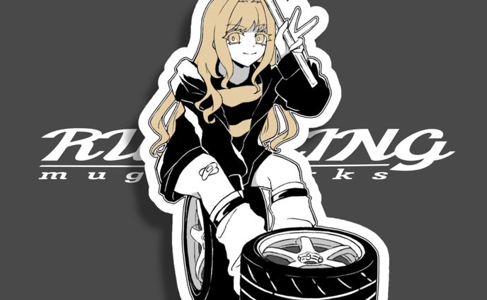 手組みGAL☆sticker