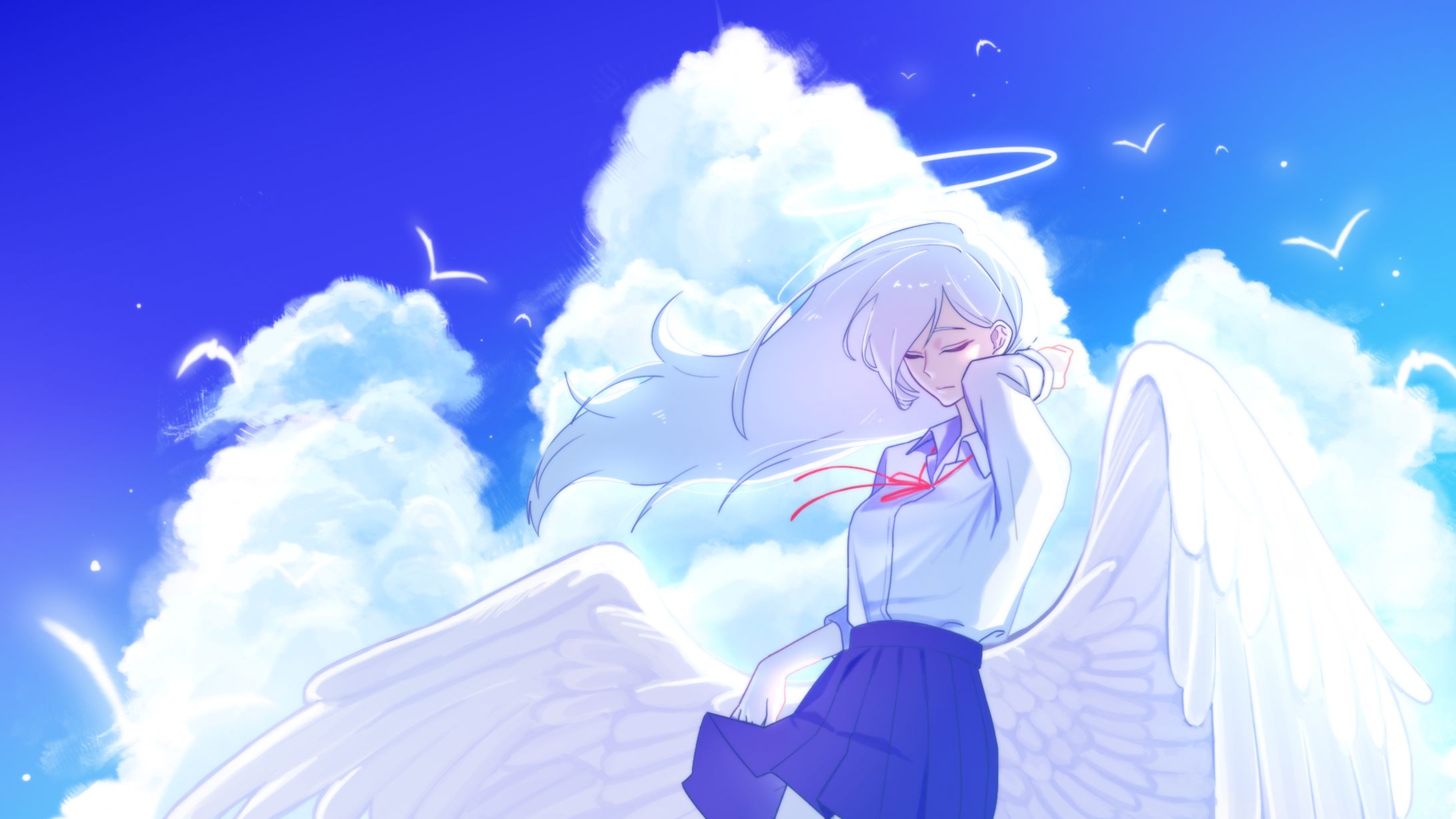 青空と天使-1
