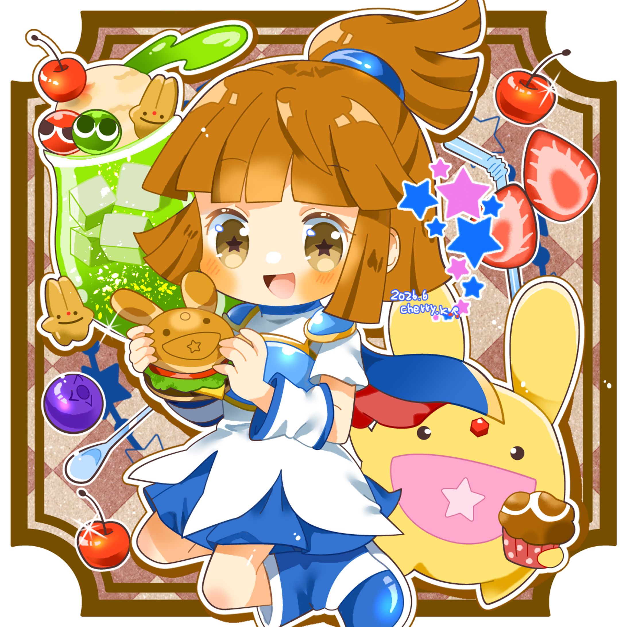 ぷよクエカフェ(ぷよぷよ)-1