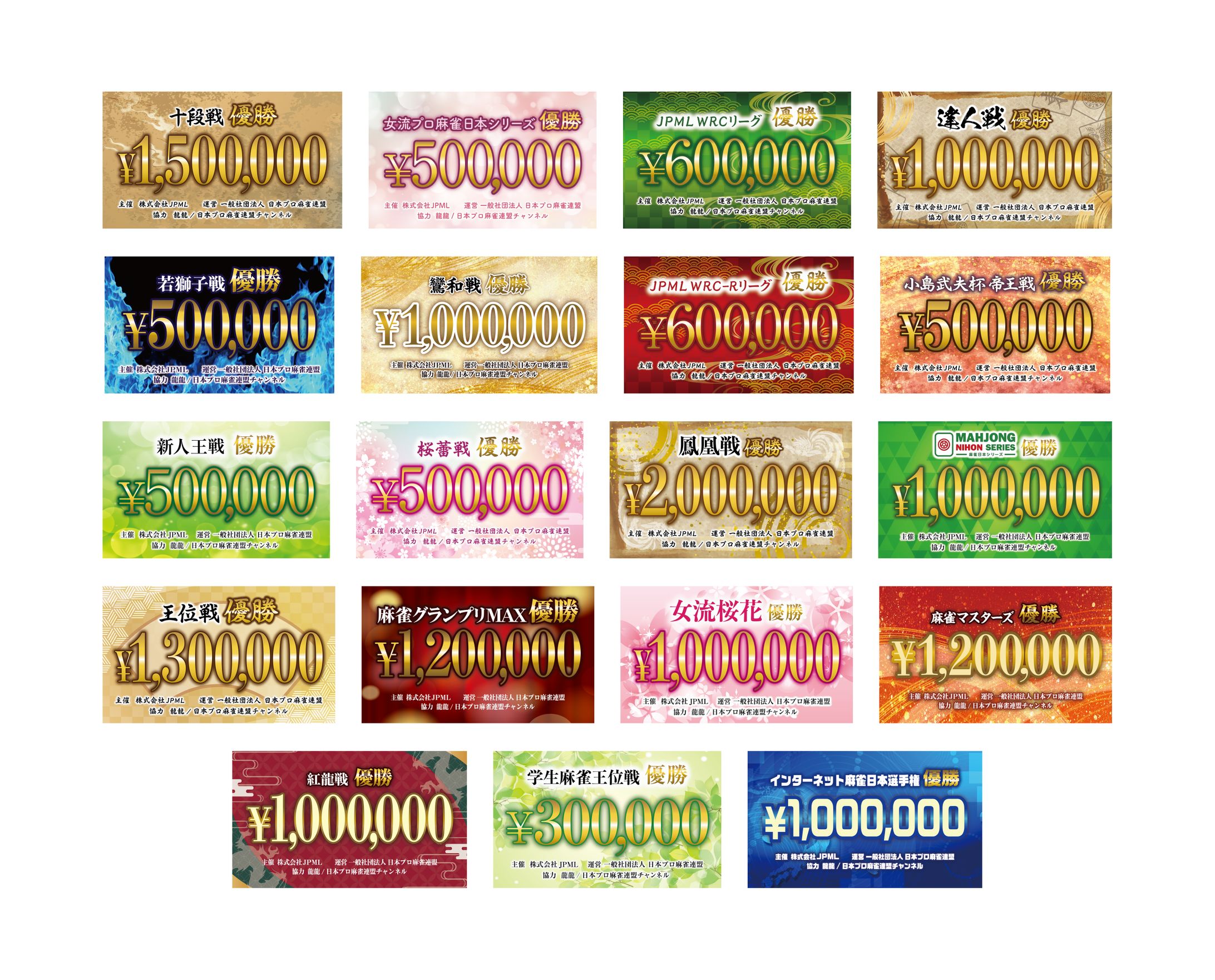 賞金目録パネルのデザイン-1