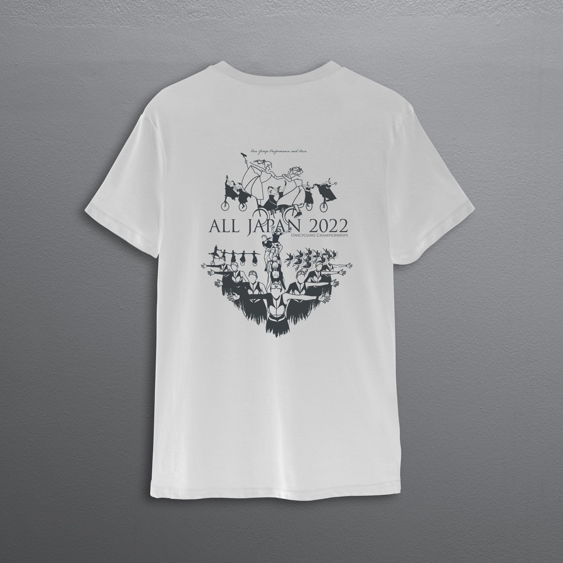 【T シャツデザイン】 2022年全日本大会記念Tシャツ-1