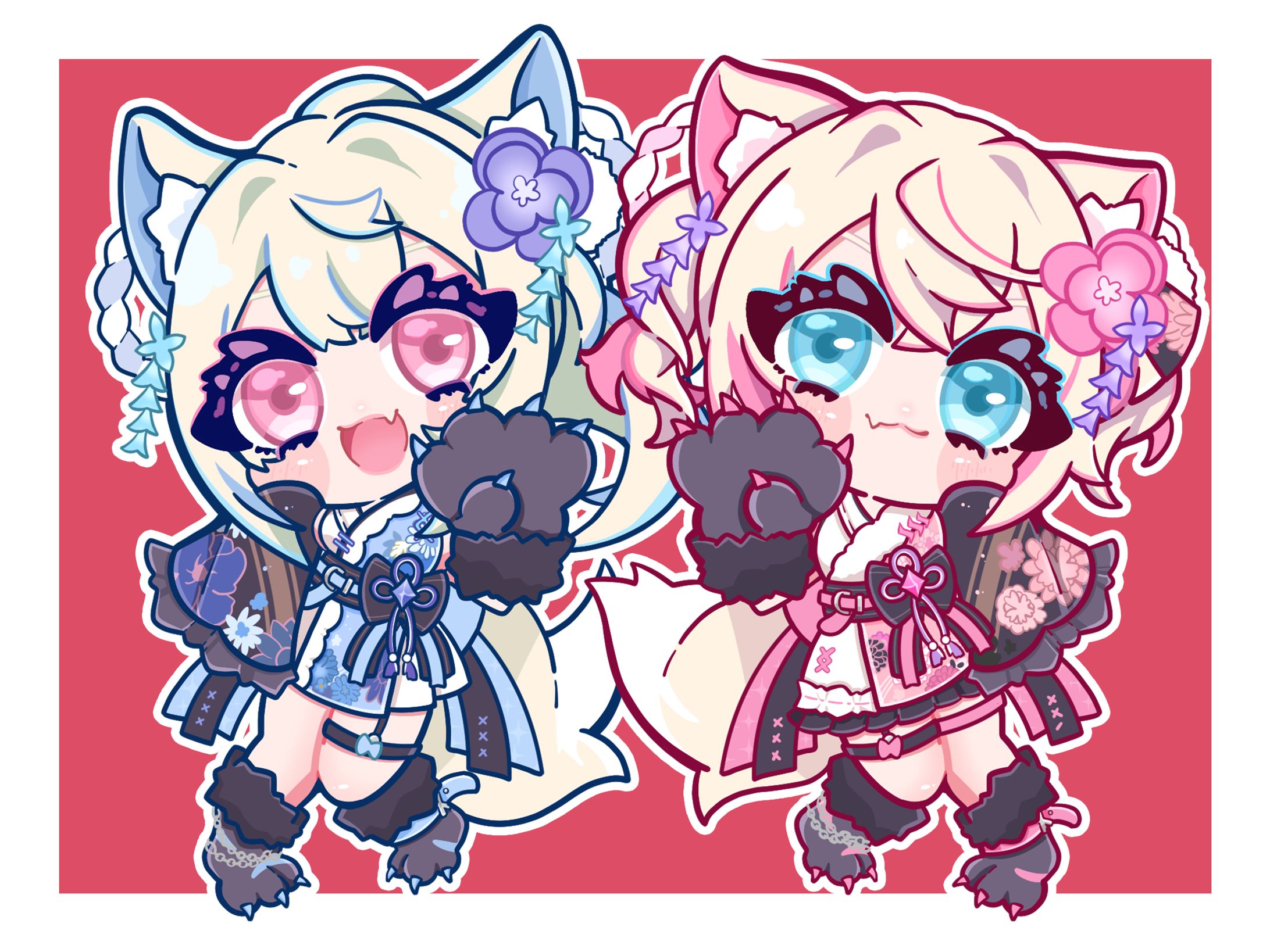 デフォルメイラスト(Vtuber)-1