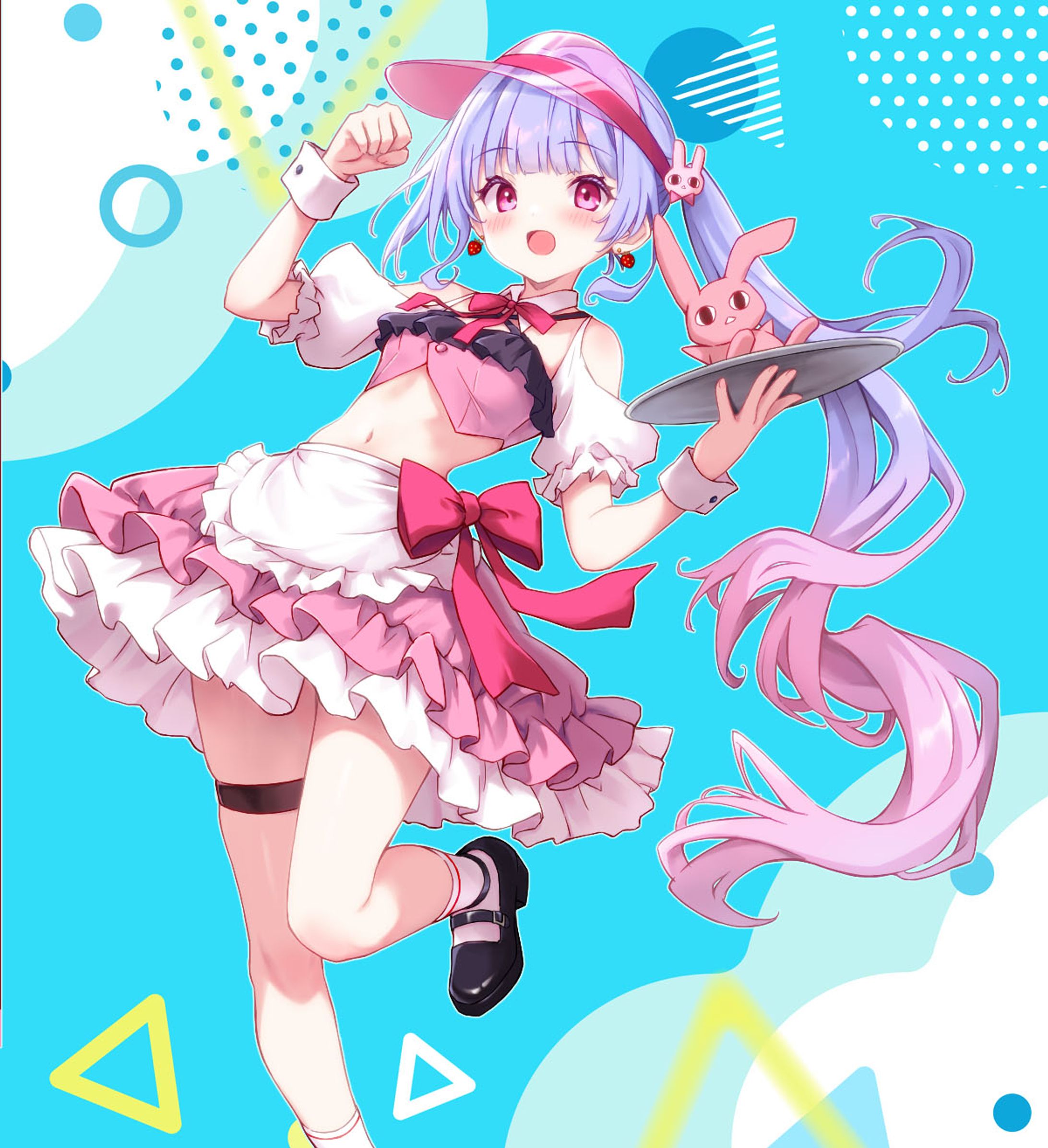 Vtuber兎藤サキ様イラスト-1