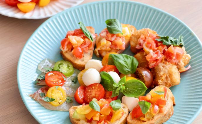 ミニトマト 前菜盛り合わせ