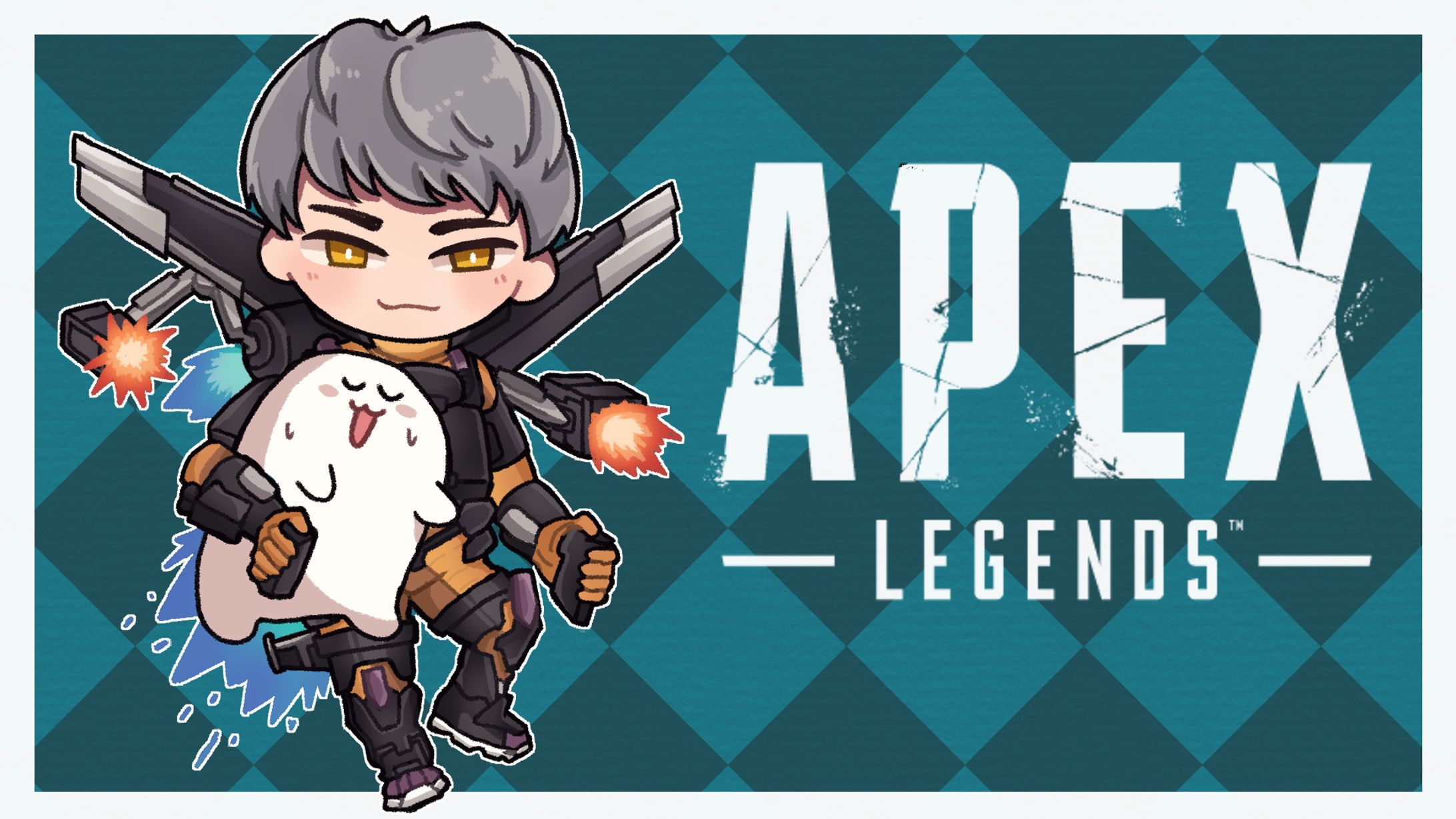 APEX Legends　配信サムネイル①-1