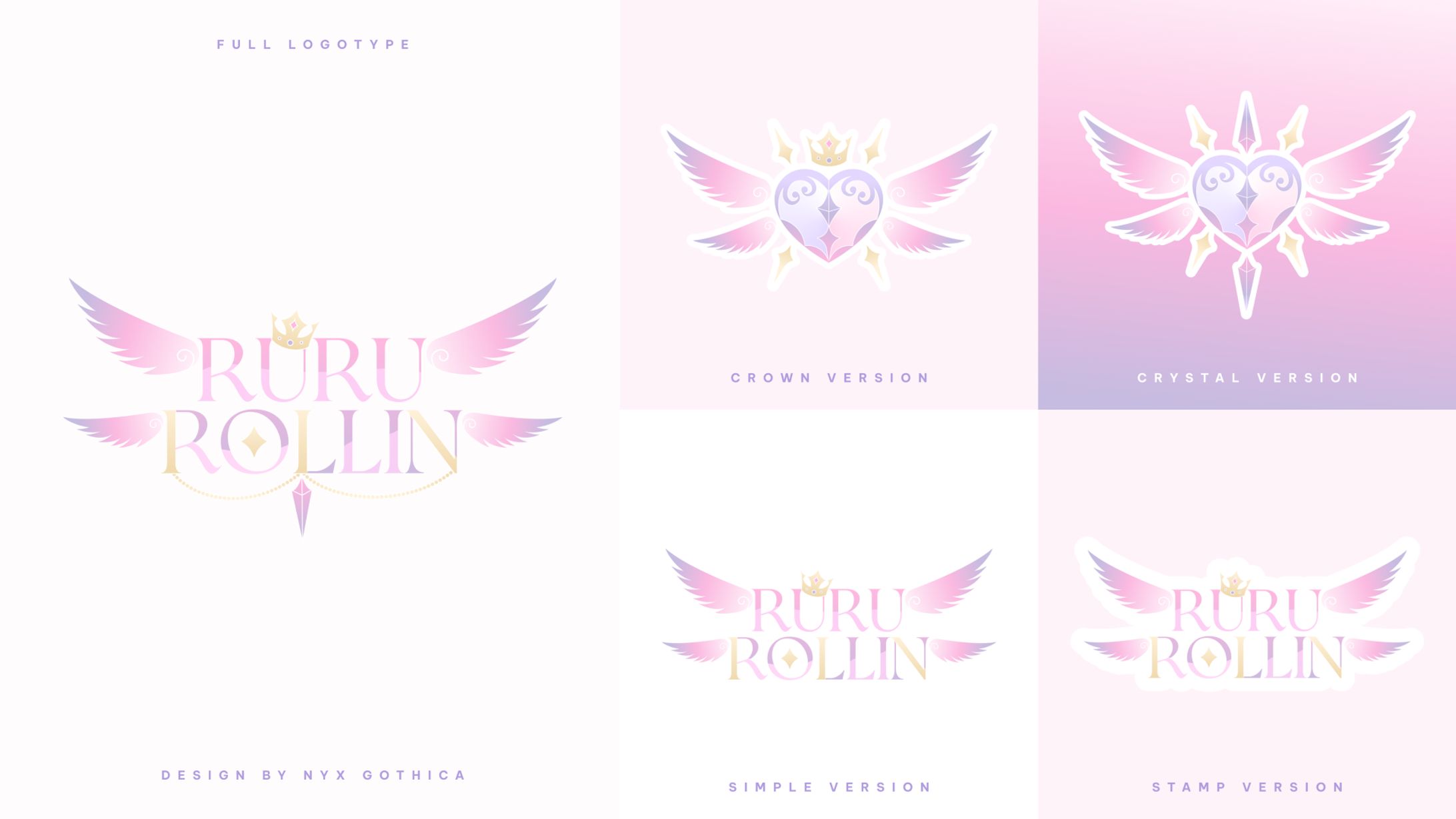 Logo for Angelic VTuber | Ruru Rollin-1