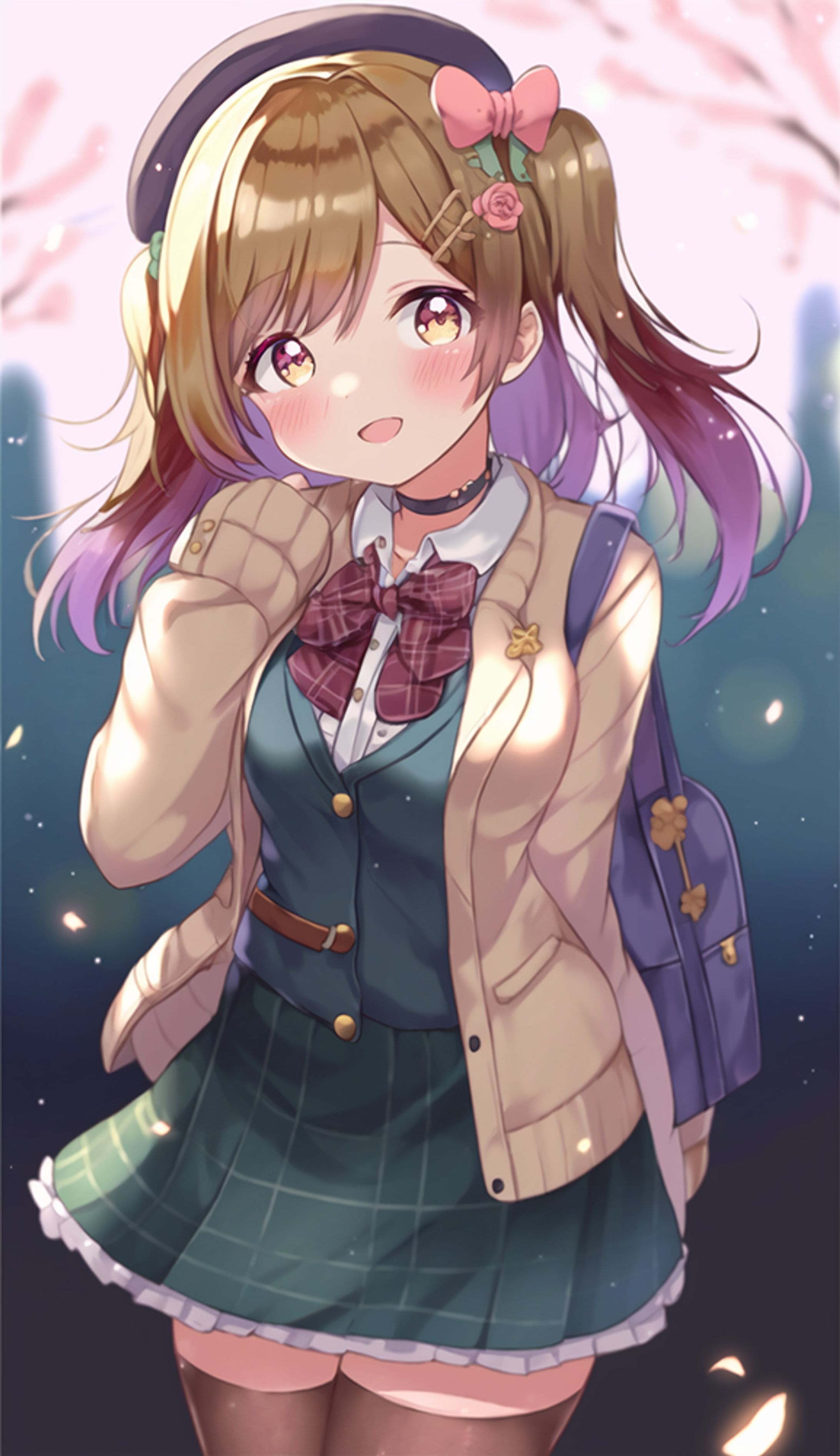 オリジナルイラスト(春の訪れ)-1