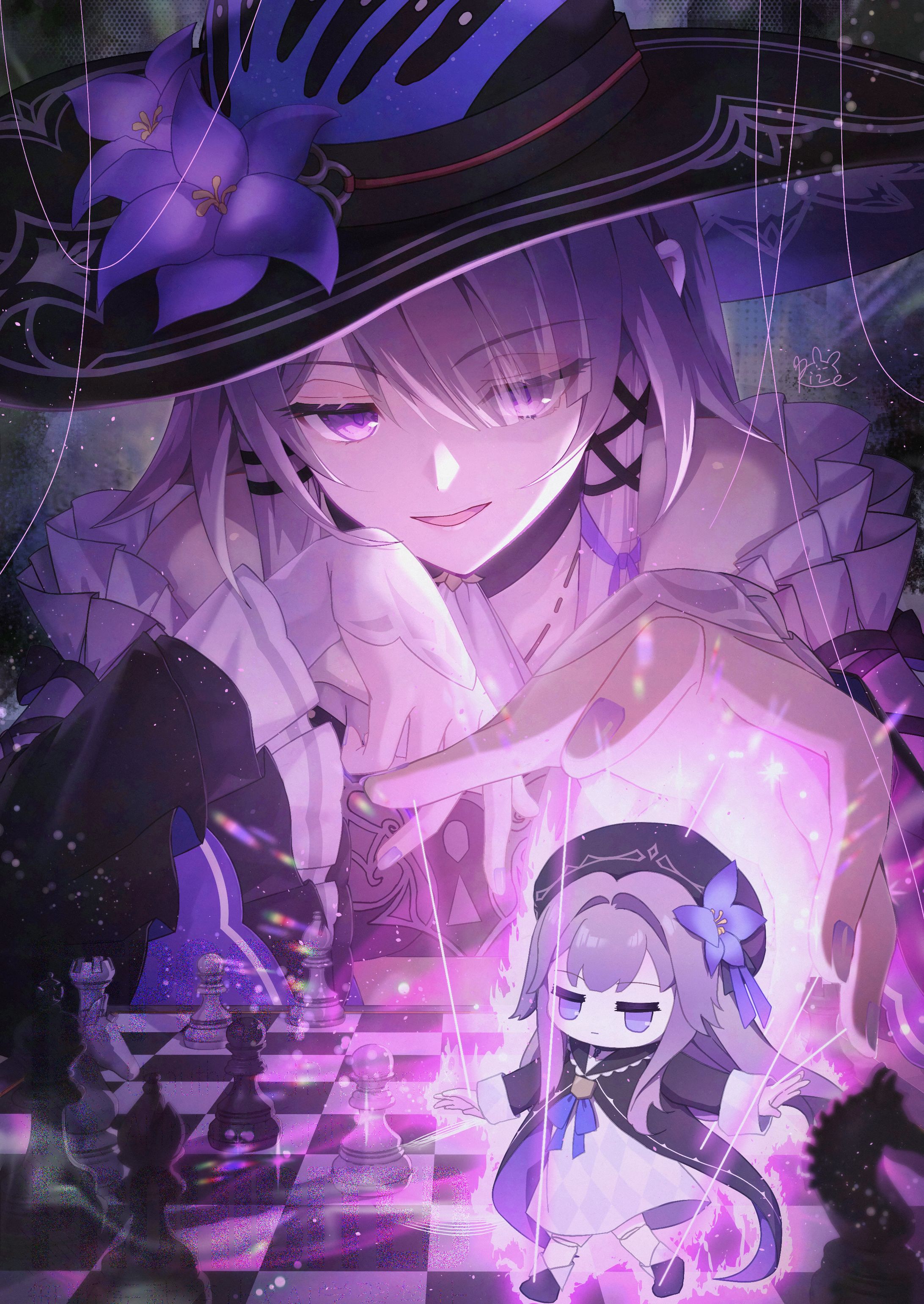 崩壊スターレイルファンアート（マダムヘルタ実装記念）-1