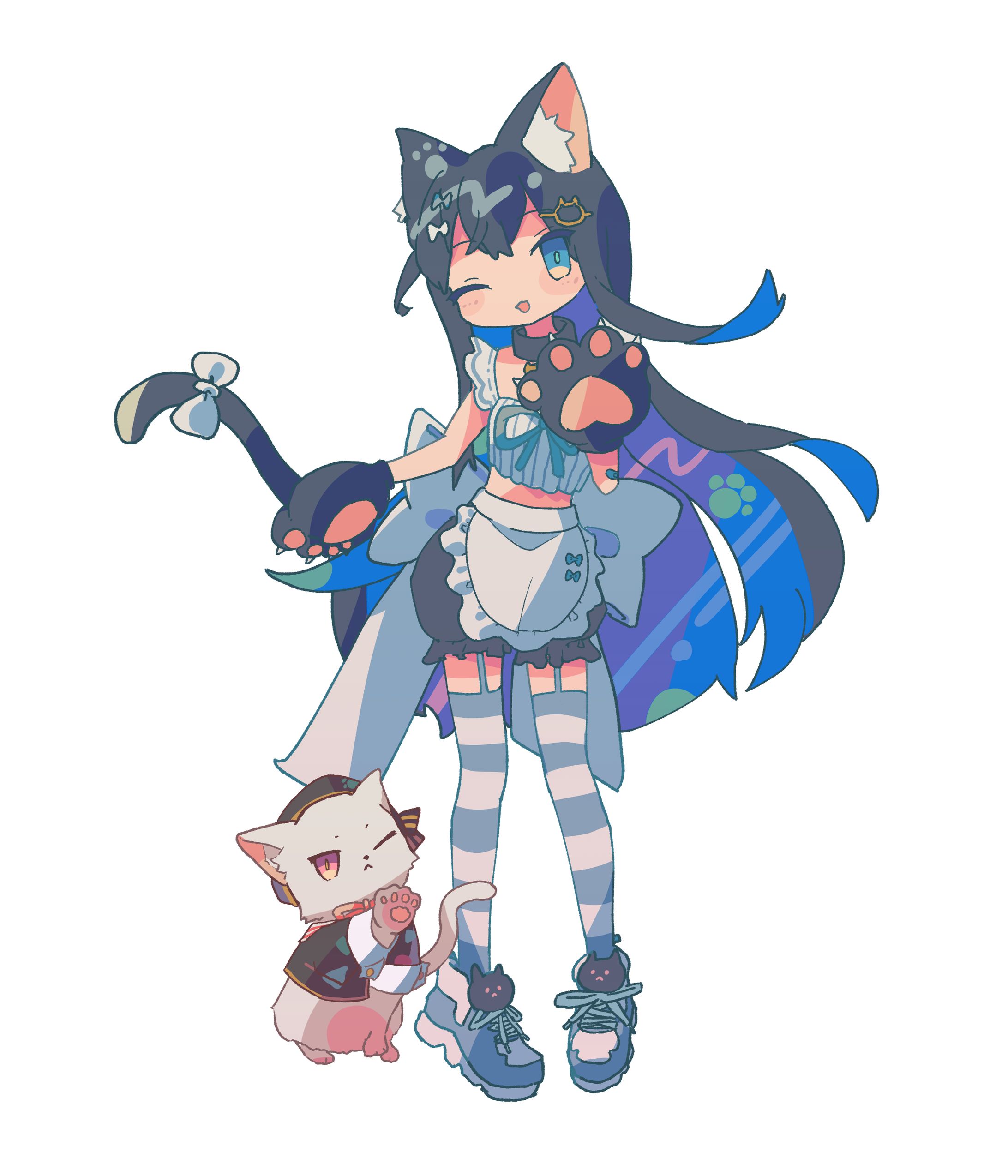 ふたばみにゃと&小夜すごくねこ
