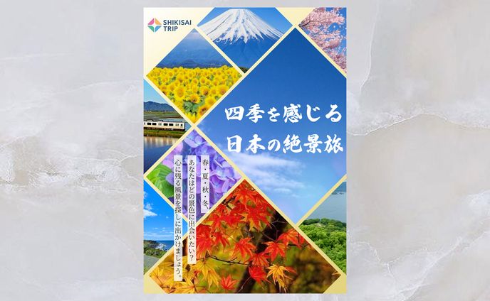 日本の絶景旅　《チラシ》