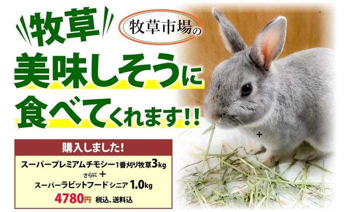 マペット様の牧草