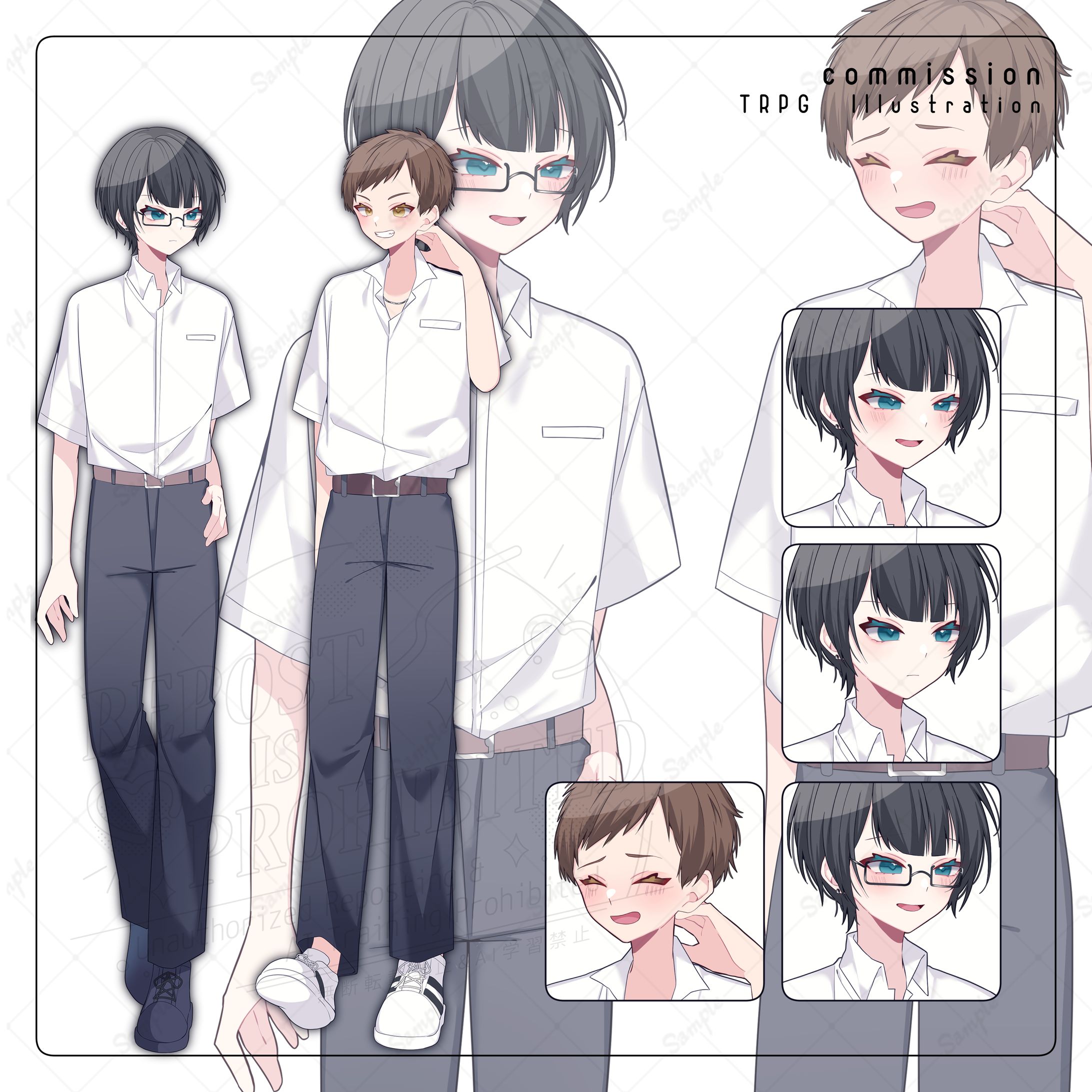 ▍個人様　‐　TRPG立ち絵-1