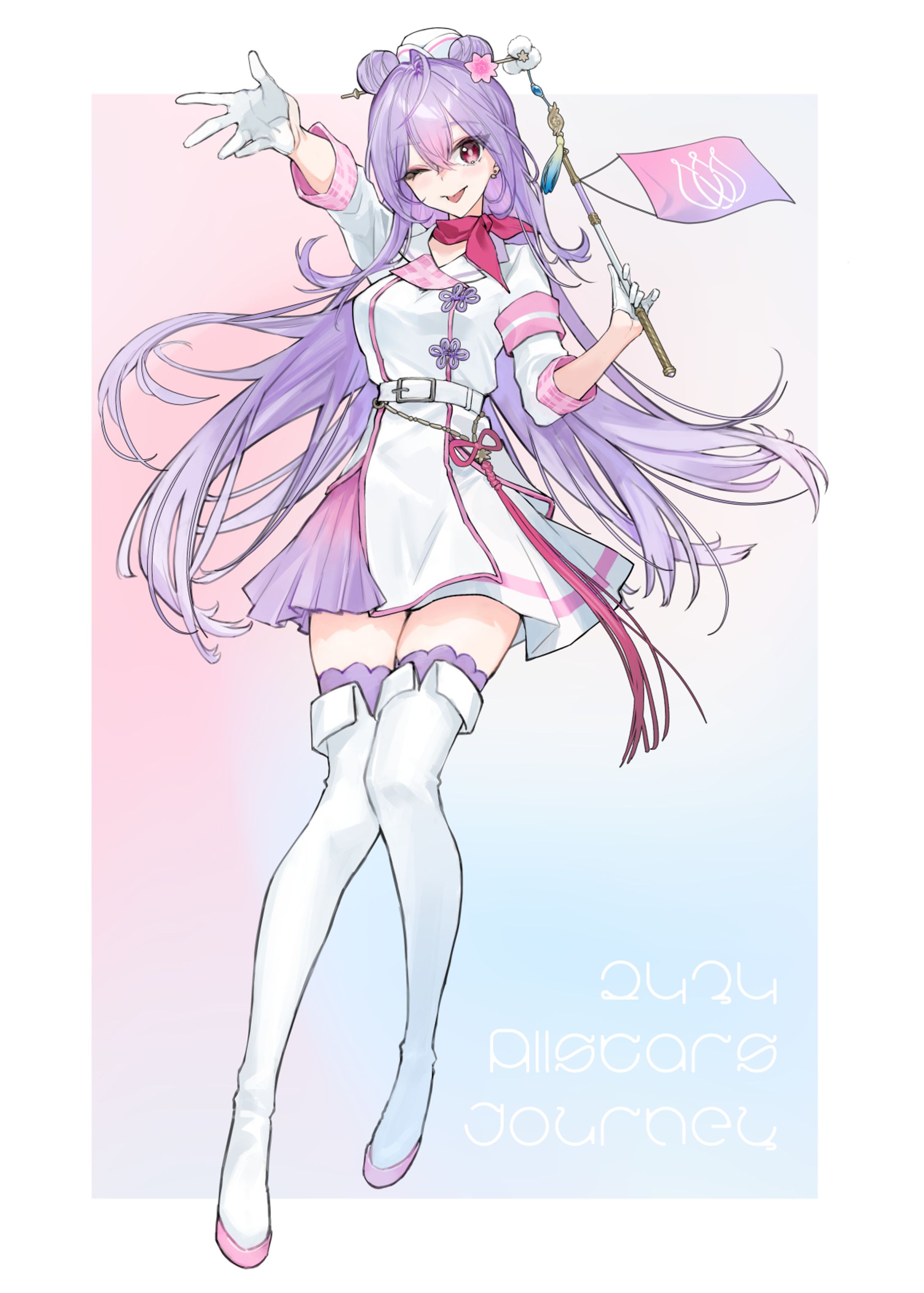 【依頼】梢桃音　ファンメイド企画動画立ち絵-1